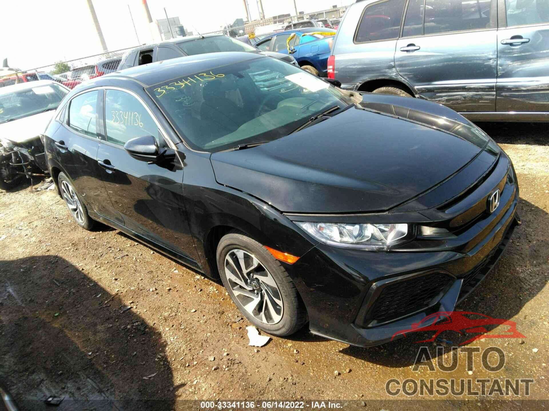 HONDA CIVIC HATCHBACK 2017 - SHHFK7H22HU213711