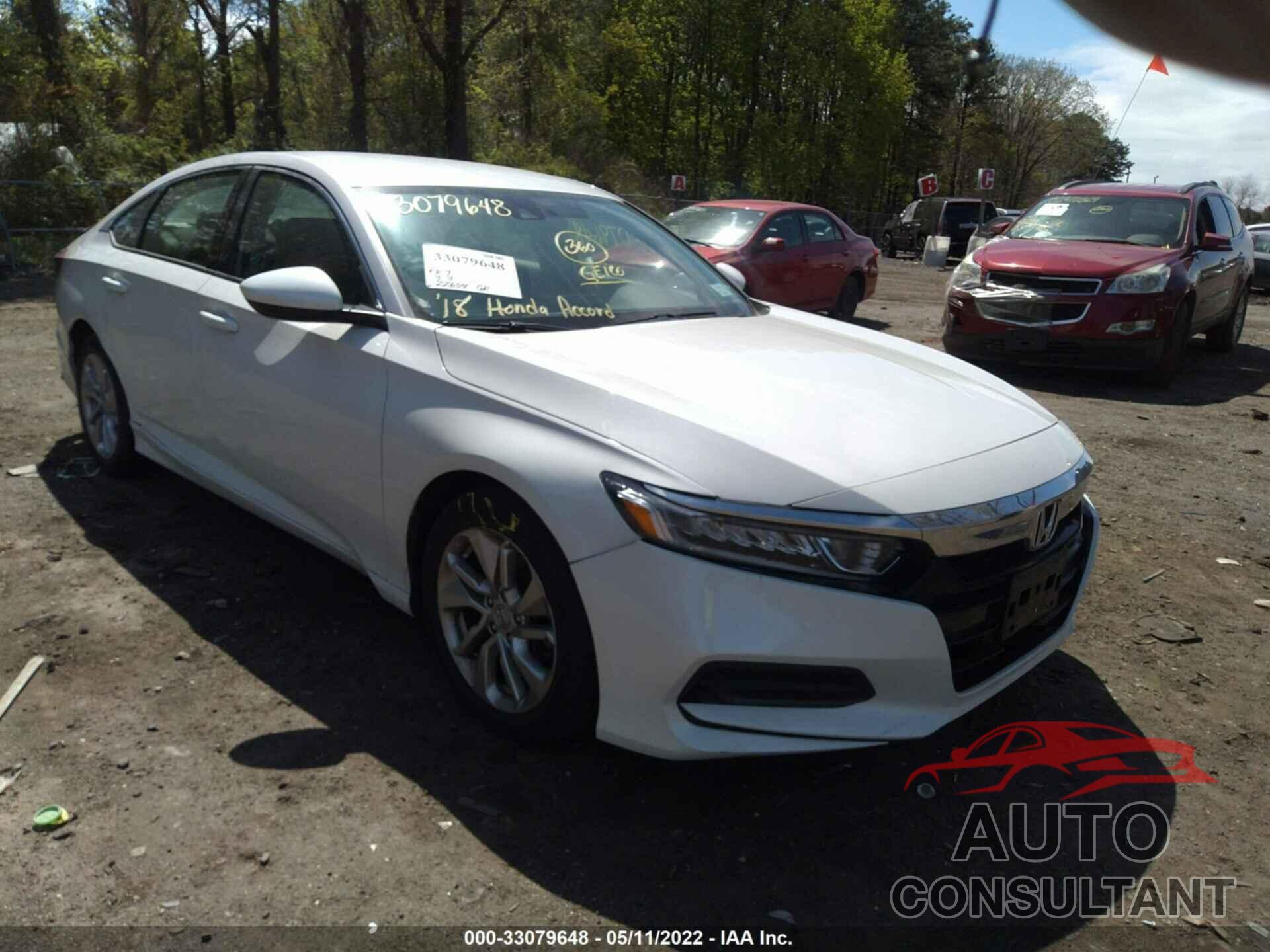 HONDA ACCORD SEDAN 2018 - 1HGCV1F1XJA261587