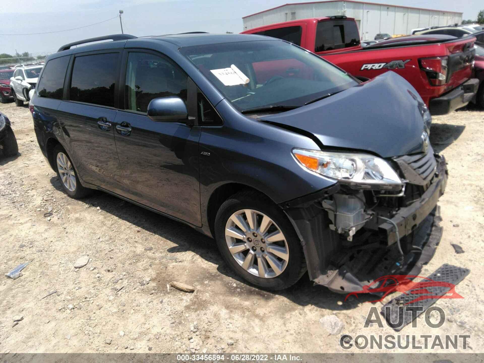 TOYOTA SIENNA 2016 - 5TDDK3DCXGS143000