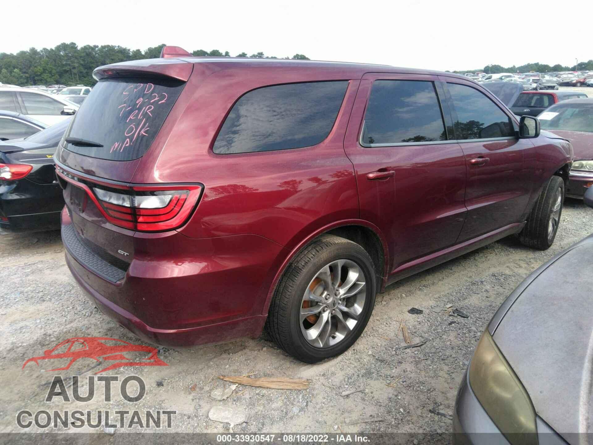 DODGE DURANGO 2020 - 1C4RDJDG9LC302141