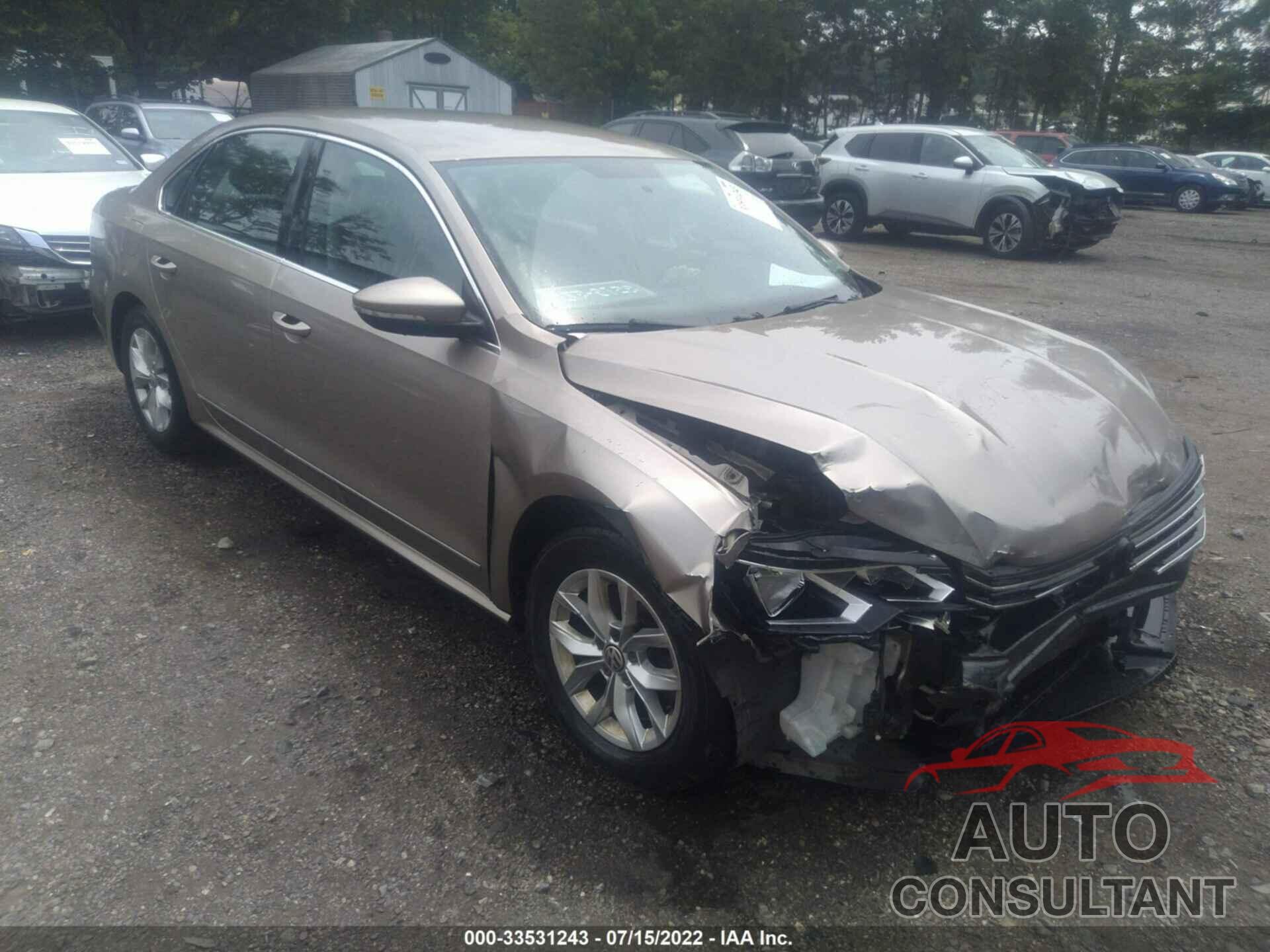 VOLKSWAGEN PASSAT 2016 - 1VWAT7A39GC044906