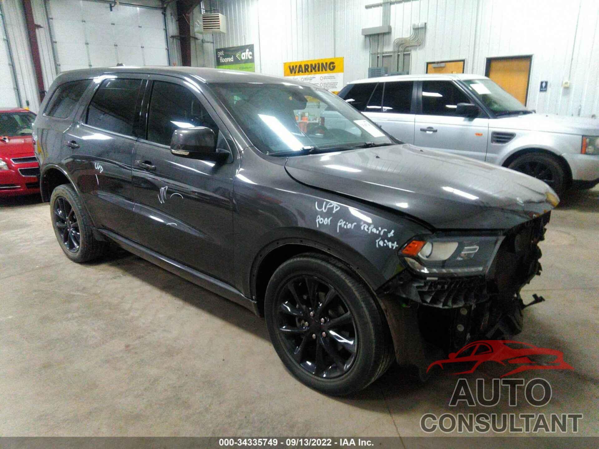 DODGE DURANGO 2017 - 1C4RDJDG7HC891200