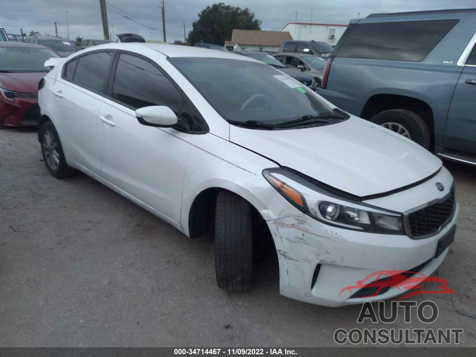 KIA FORTE 2017 - 3KPFL4A72HE006762