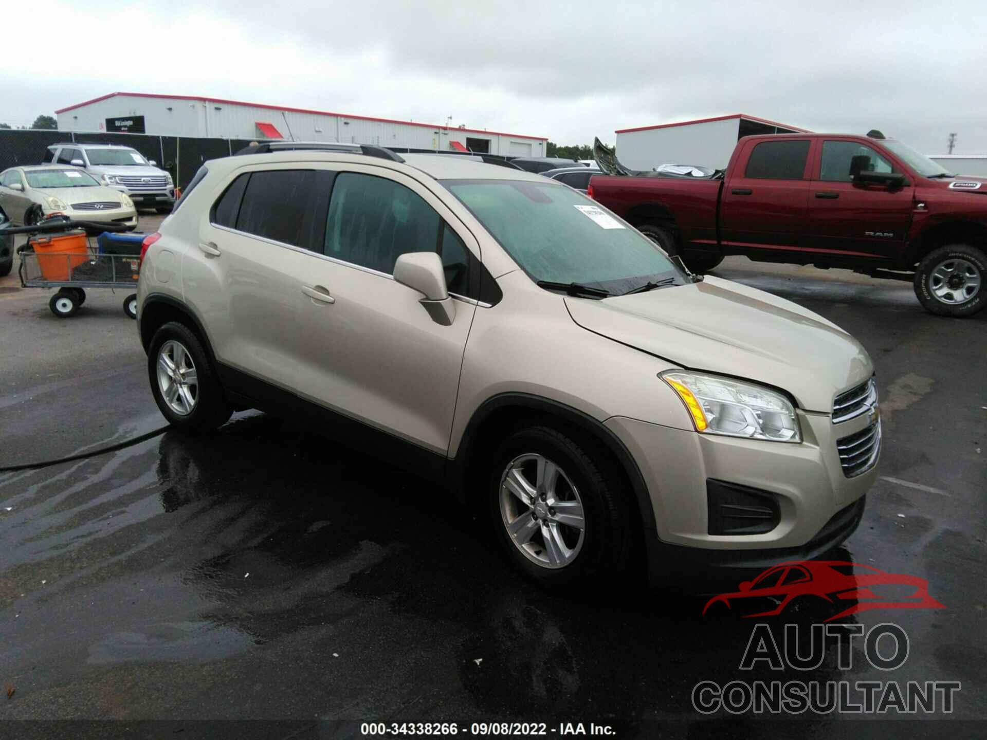 CHEVROLET TRAX 2016 - 3GNCJLSB6GL122425