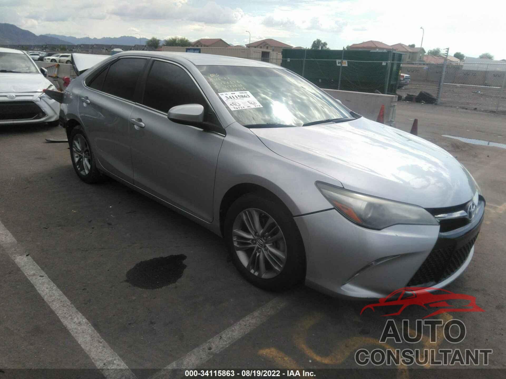 TOYOTA CAMRY 2016 - 4T1BF1FK5GU156393