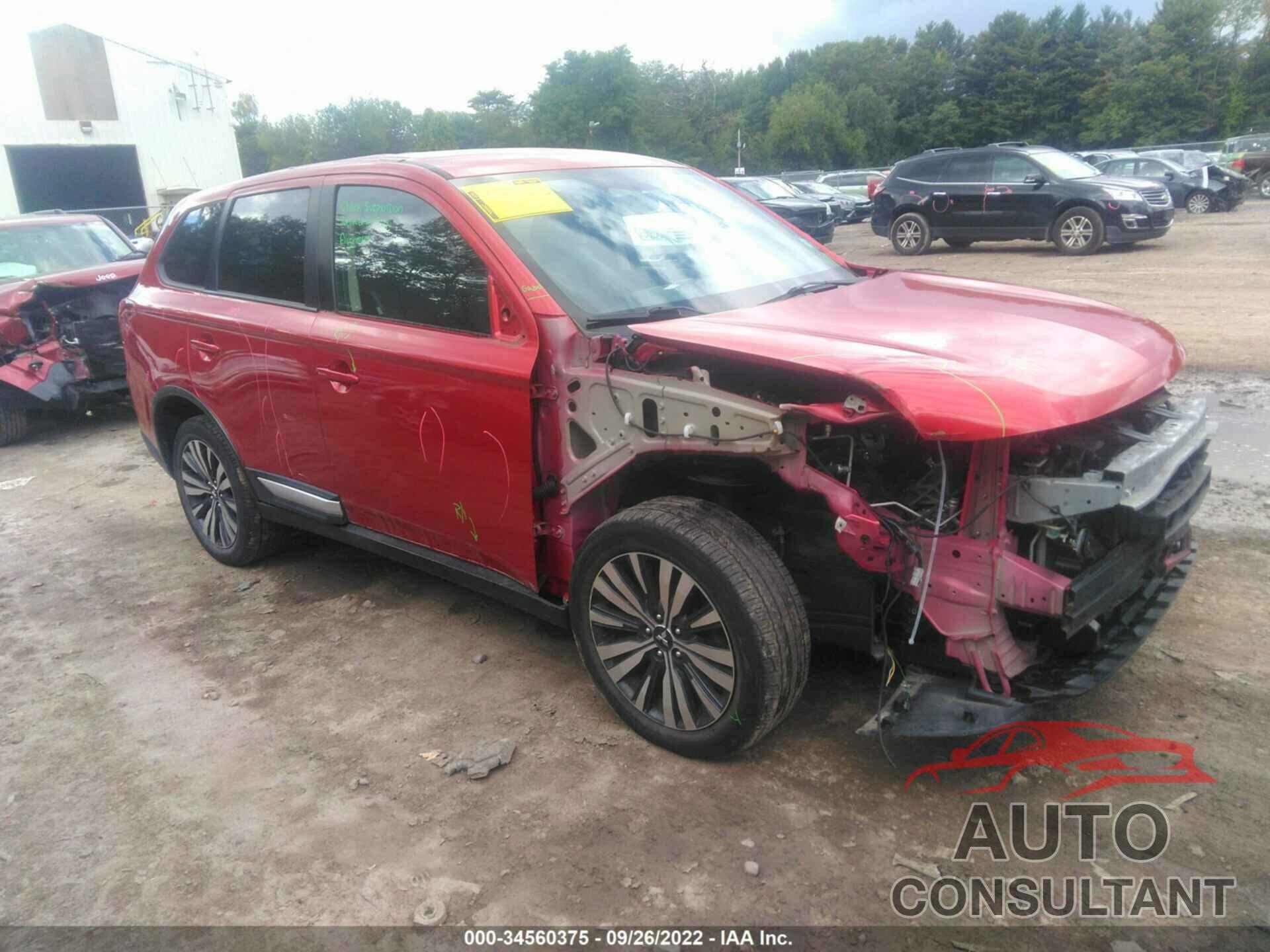 MITSUBISHI OUTLANDER 2019 - JA4AZ3A38KZ041795