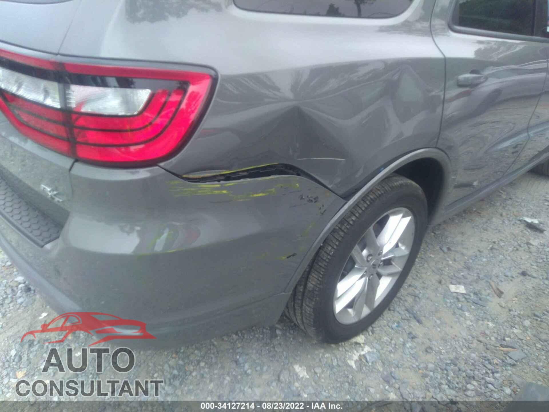 DODGE DURANGO 2022 - 1C4SDHCT7NC130137