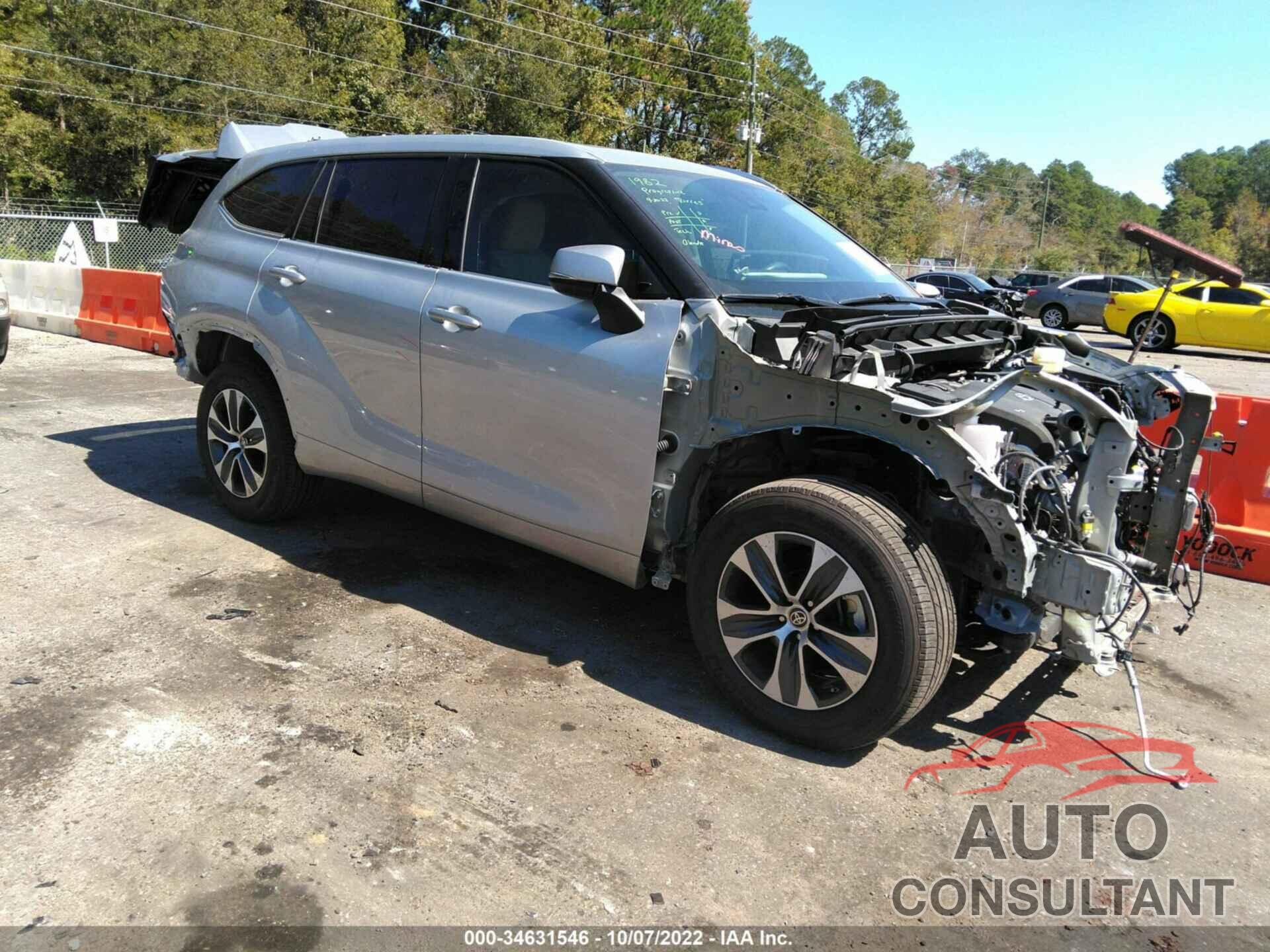 TOYOTA HIGHLANDER 2020 - 5TDHZRAH4LS514081