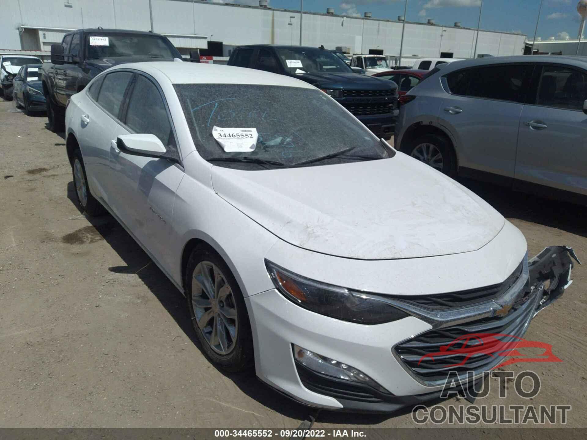 CHEVROLET MALIBU 2021 - 1G1ZD5ST0MF024231