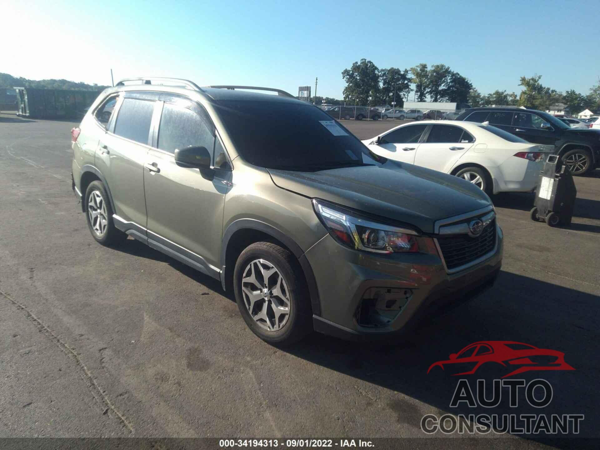 SUBARU FORESTER 2019 - JF2SKAEC1KH425339