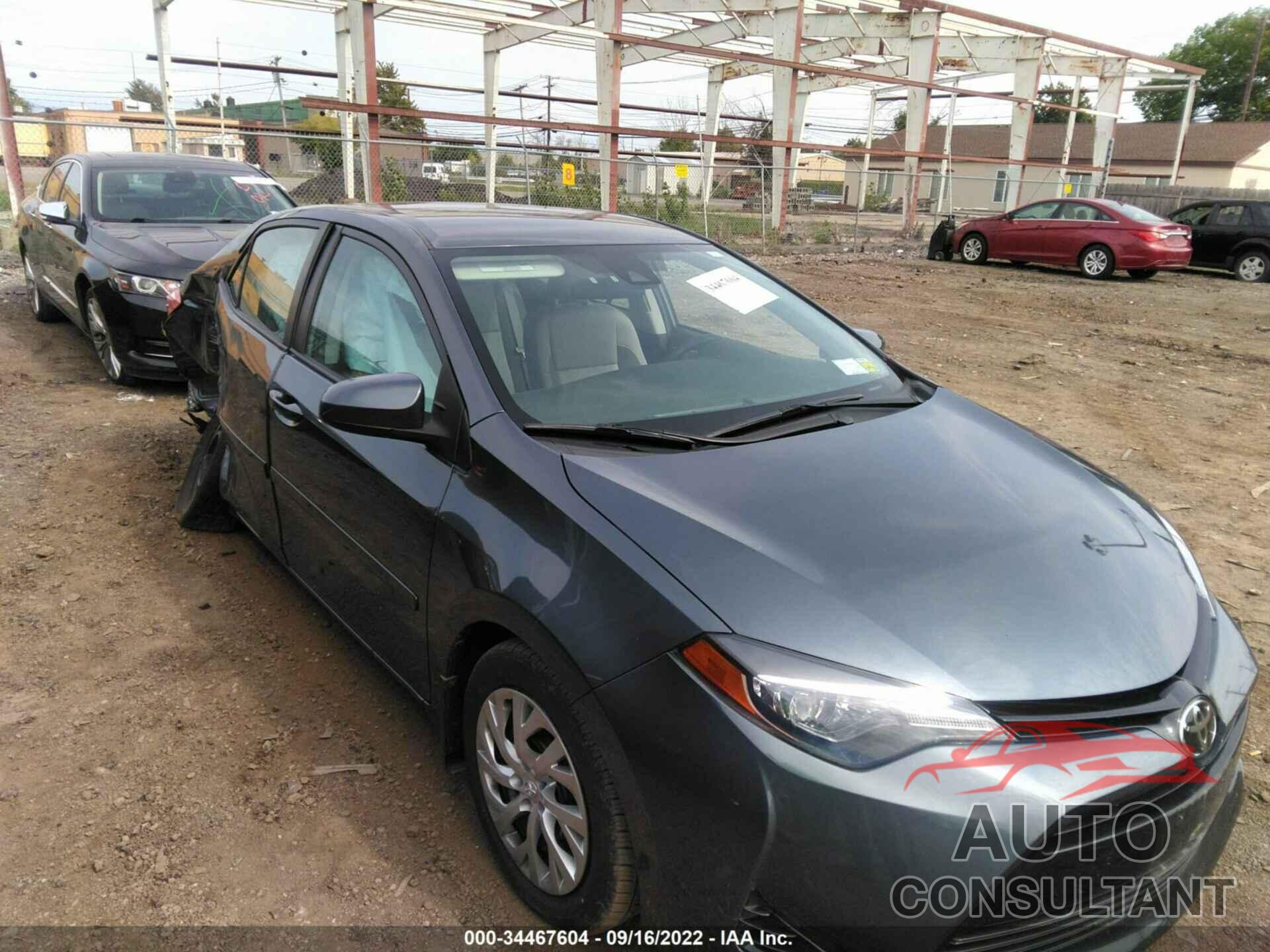 TOYOTA COROLLA 2017 - 2T1BURHE9HC941496