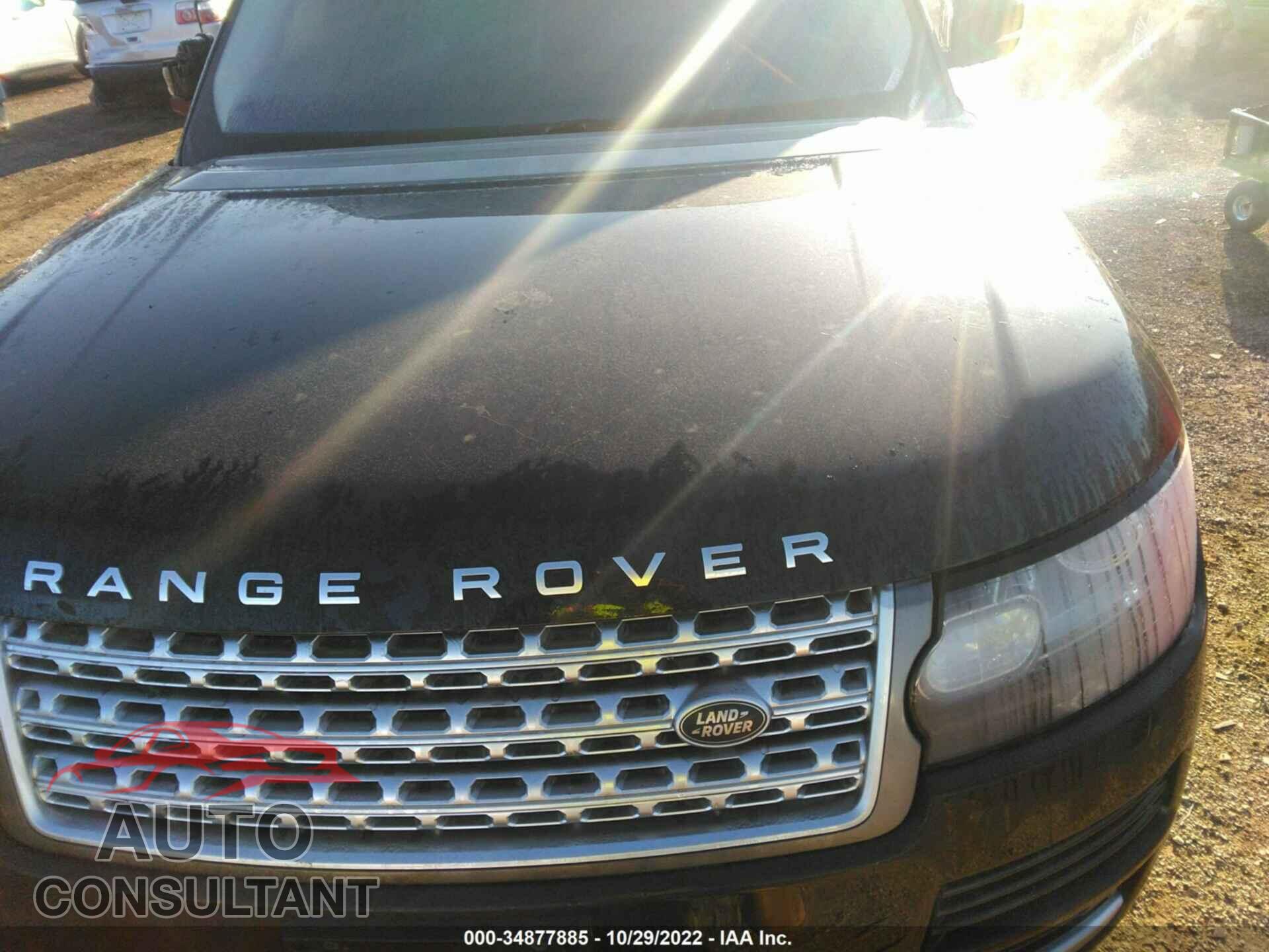 LAND ROVER RANGE ROVER 2016 - SALGS2PF4GA293381