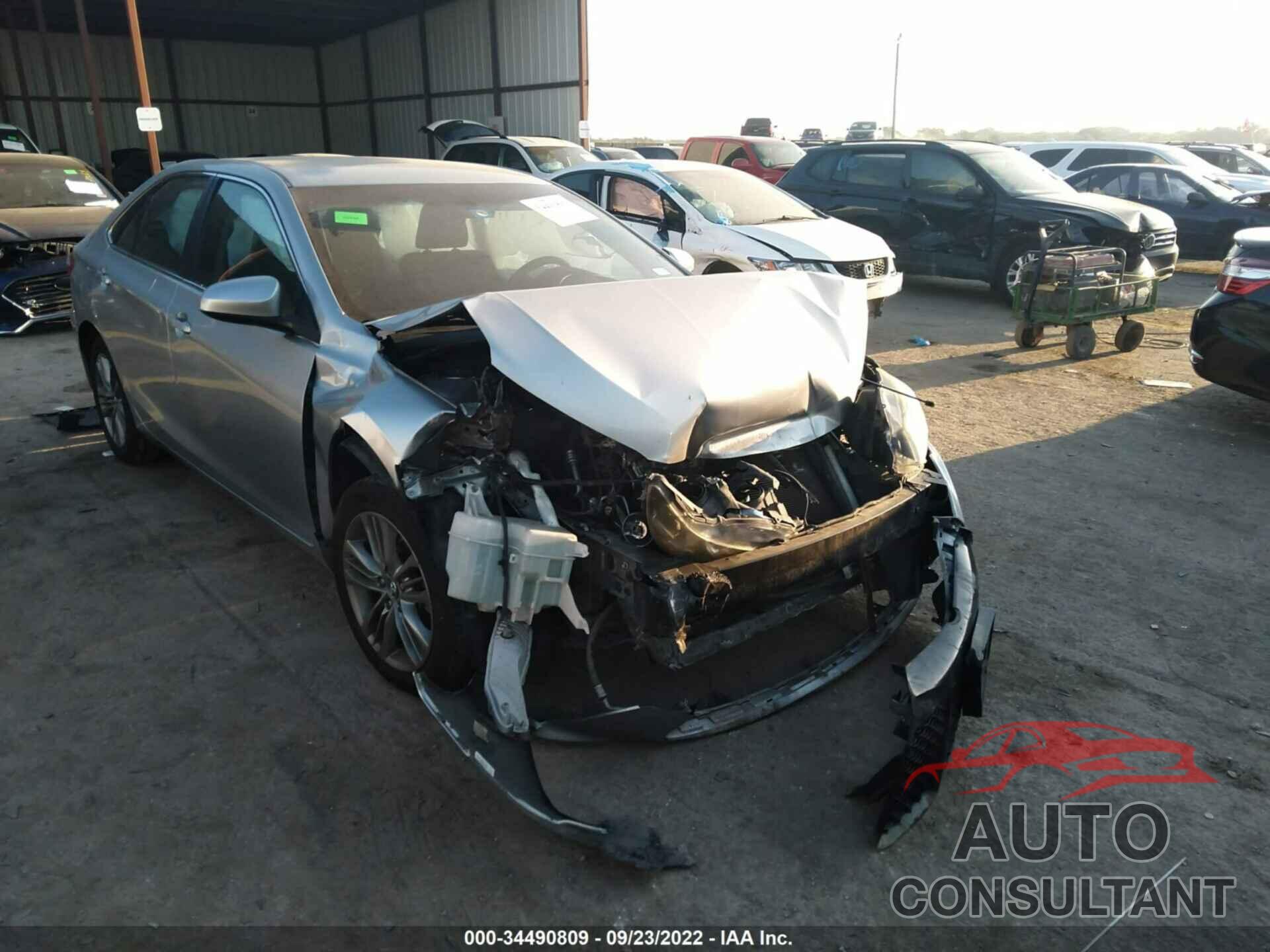 TOYOTA CAMRY 2017 - 4T1BF1FK1HU332521