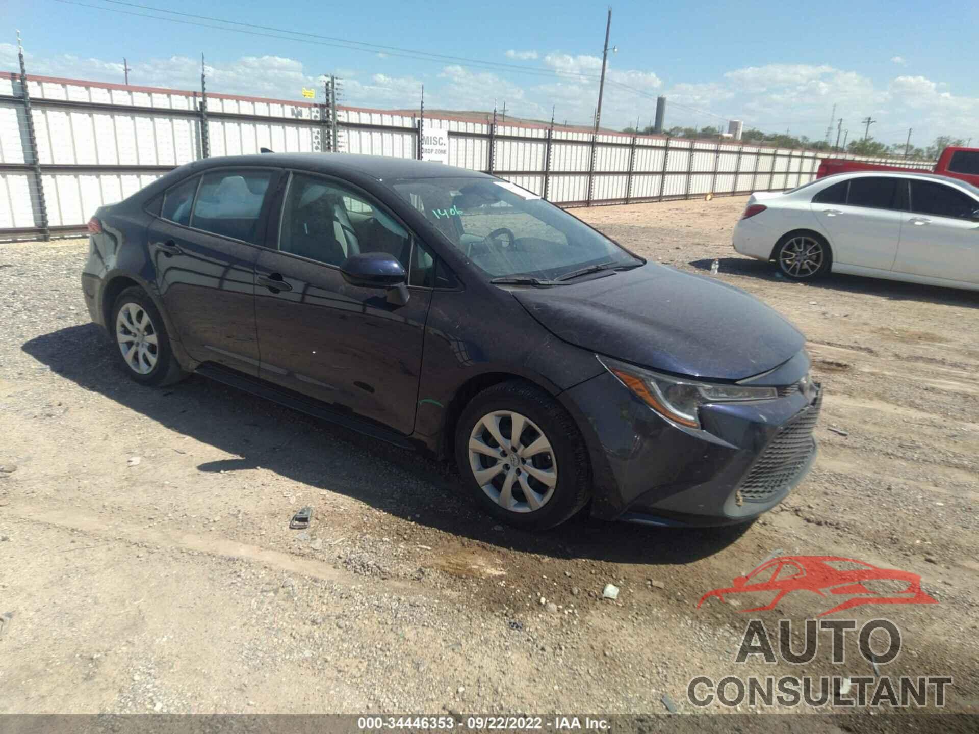 TOYOTA COROLLA 2021 - 5YFEPMAE0MP222004