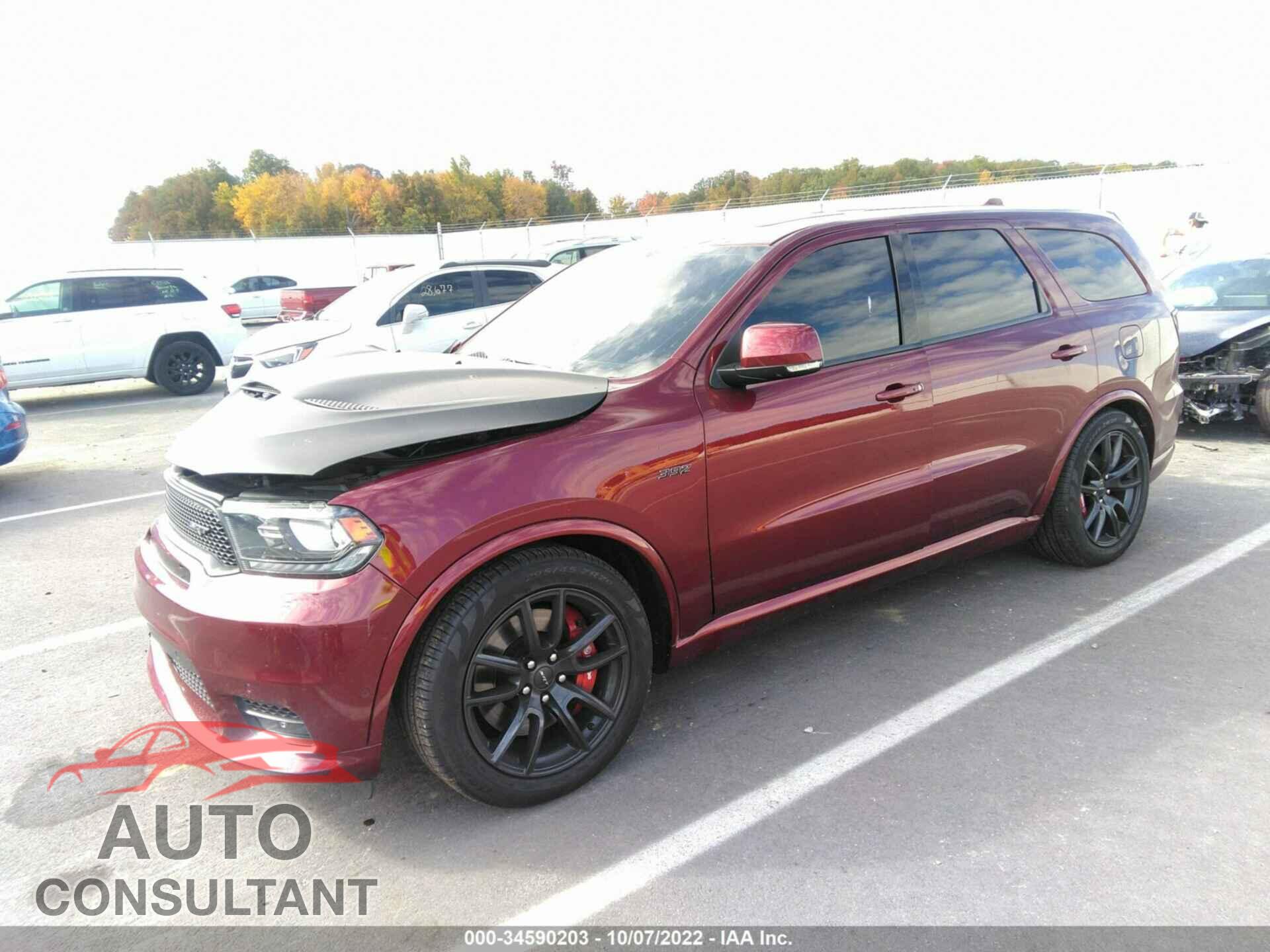DODGE DURANGO 2018 - 1C4SDJGJ5JC209669