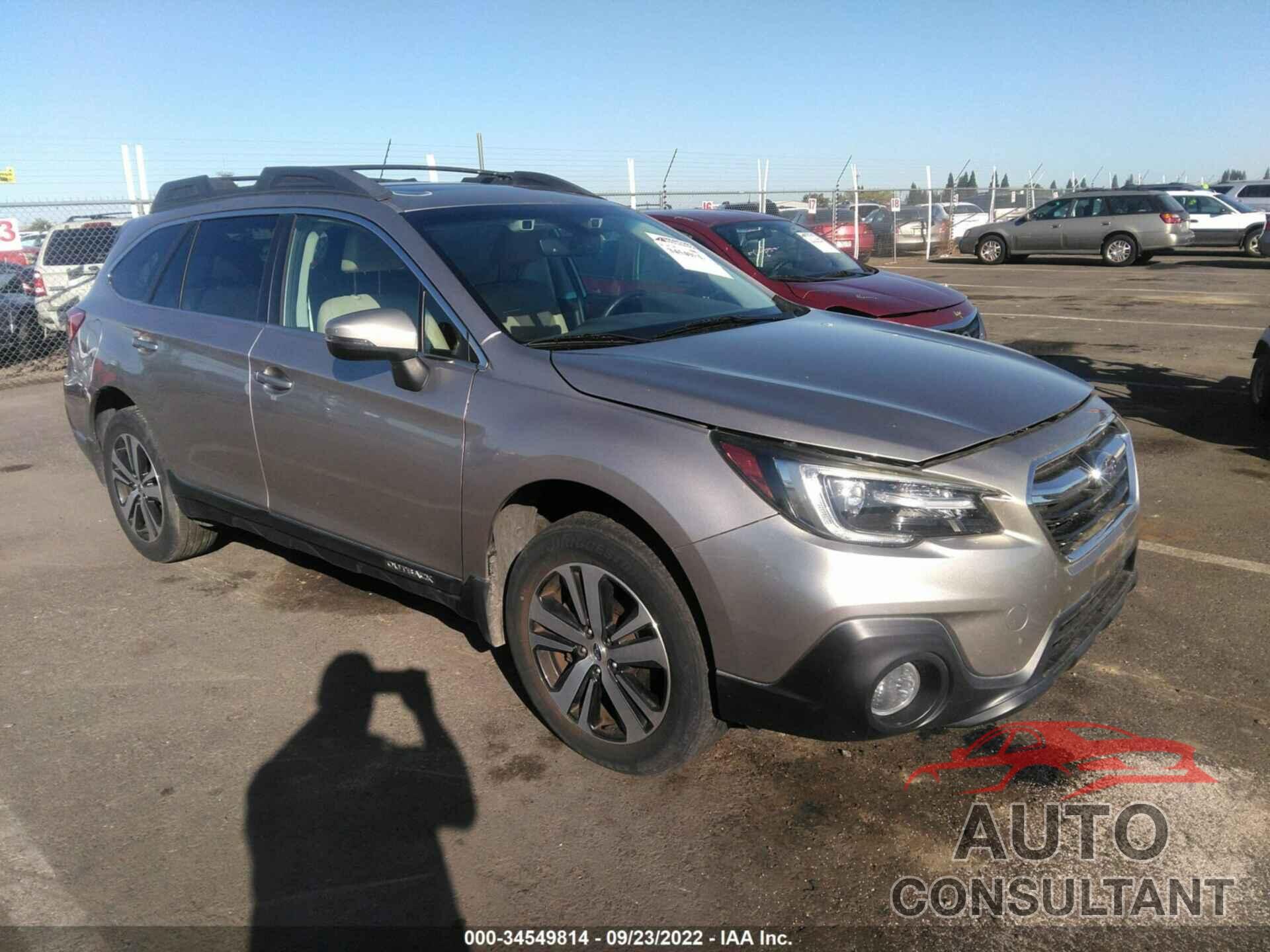 SUBARU OUTBACK 2018 - 4S4BSENC3J3262786