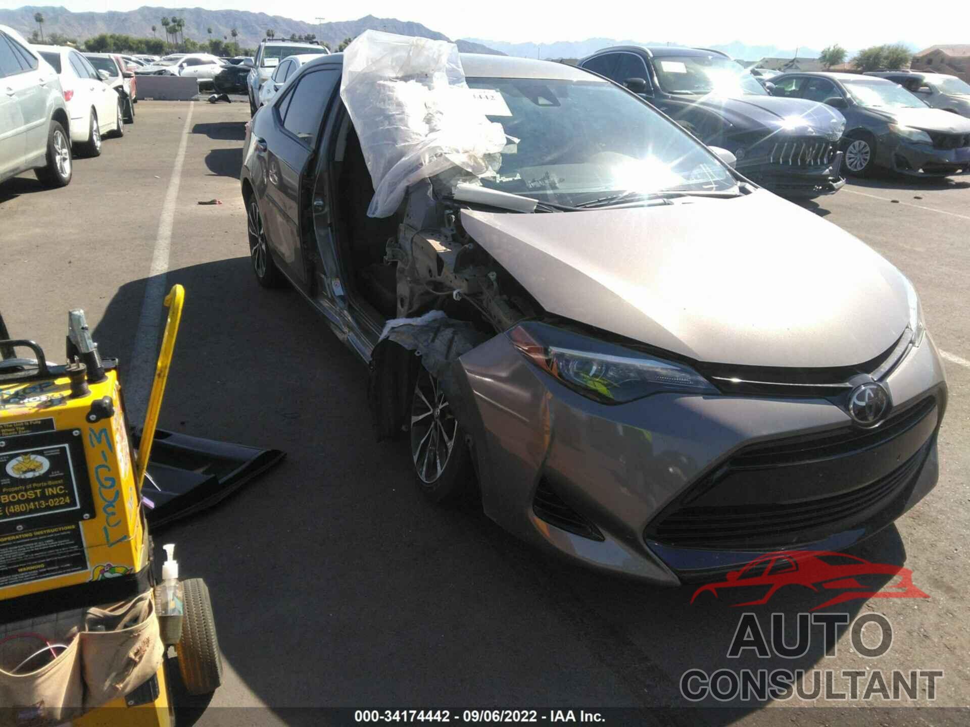 TOYOTA COROLLA 2018 - 2T1BURHE1JC040645