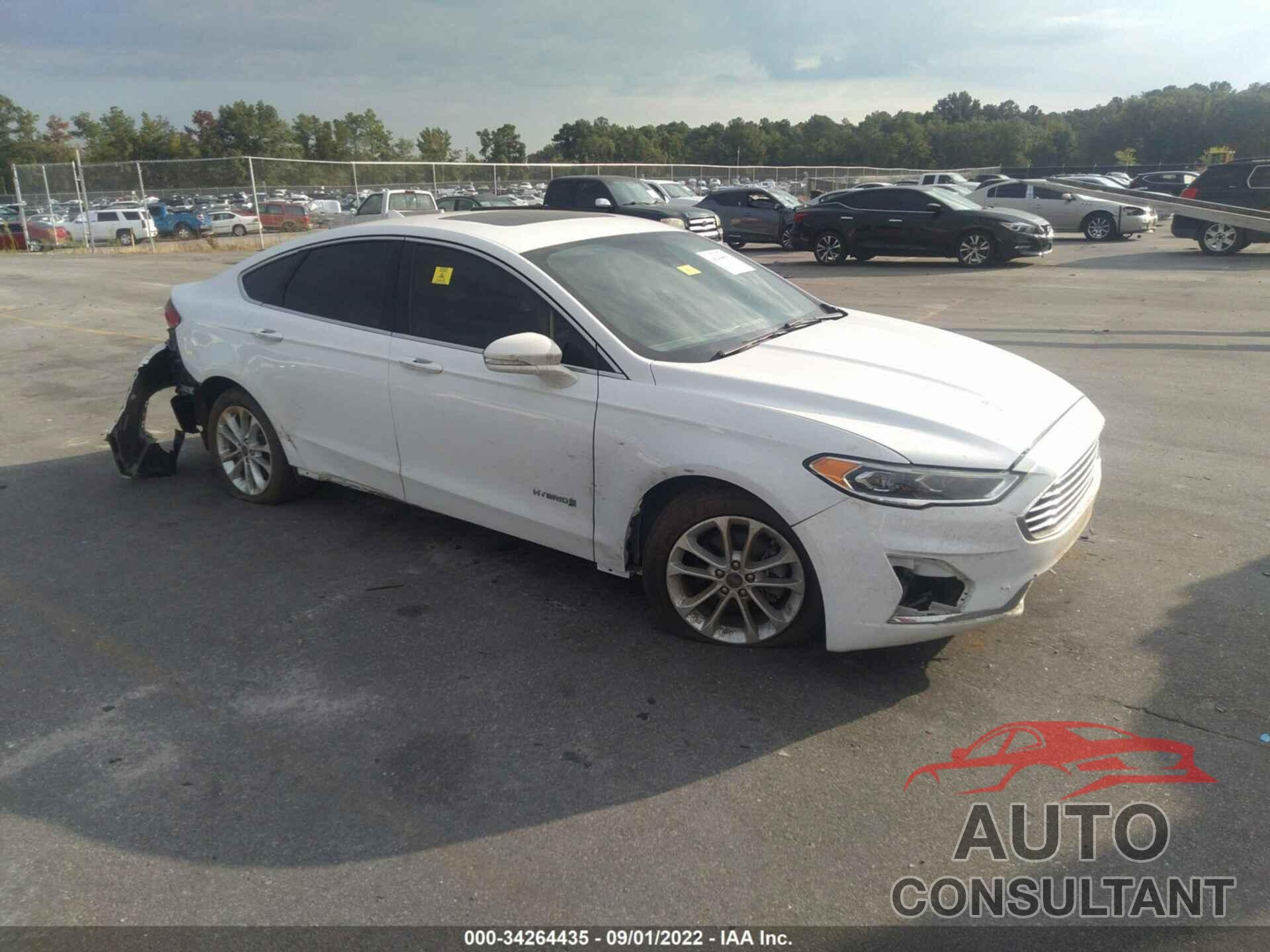 FORD FUSION HYBRID 2019 - 3FA6P0MU6KR180757