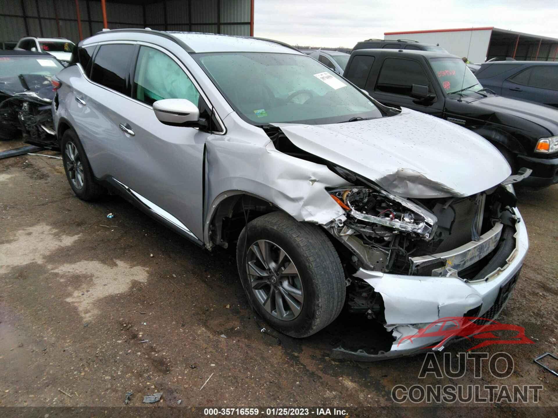 NISSAN MURANO 2018 - 5N1AZ2MG9JN152226