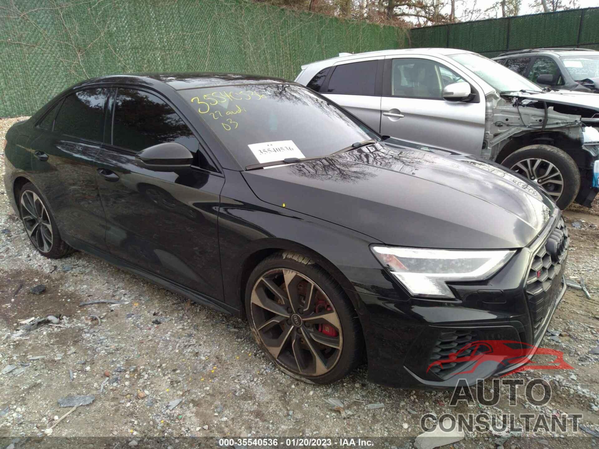 AUDI S3 SEDAN 2022 - WAUJ3DGY8NA004410
