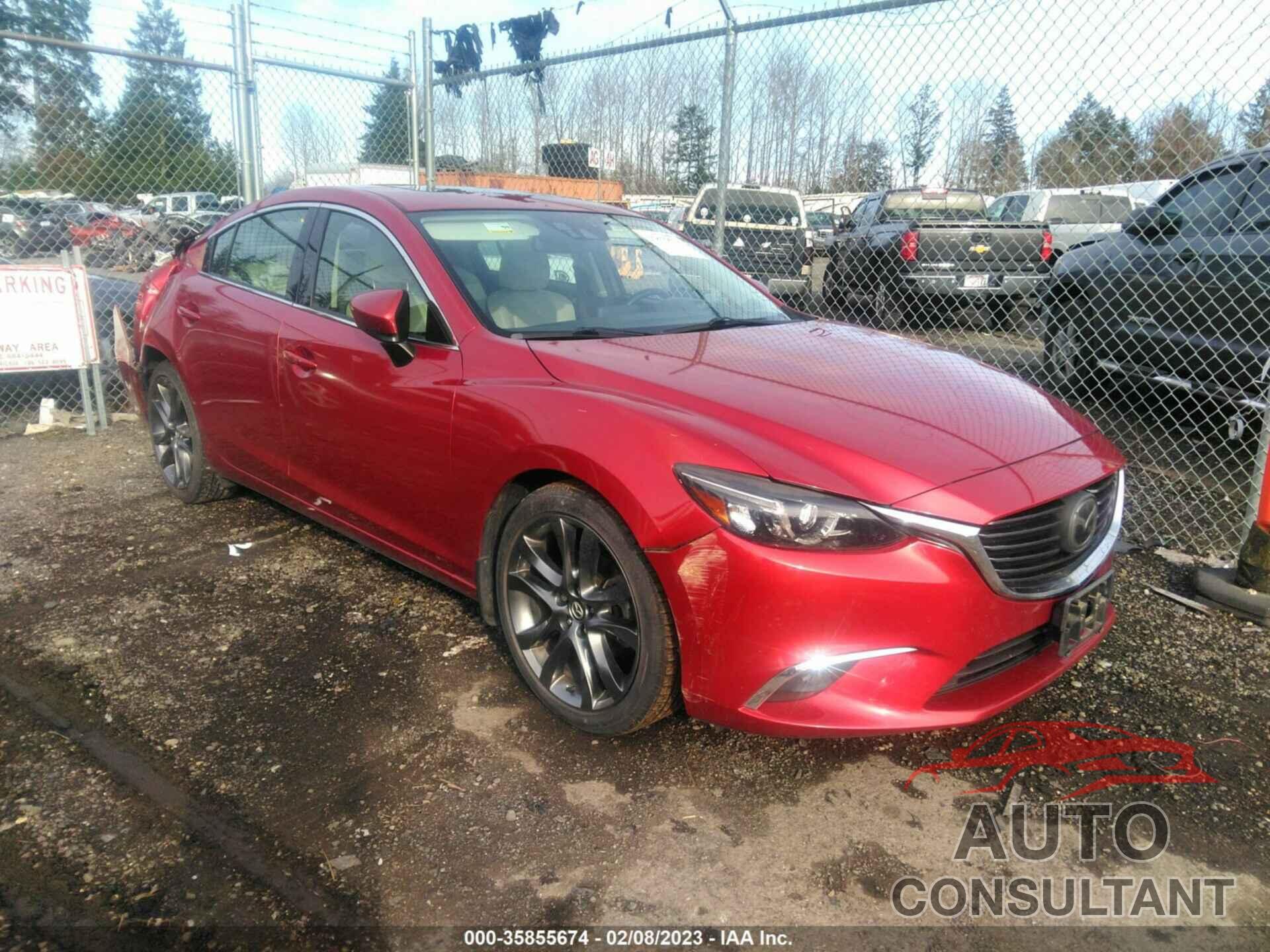 MAZDA MAZDA6 2016 - JM1GJ1W54G1448010