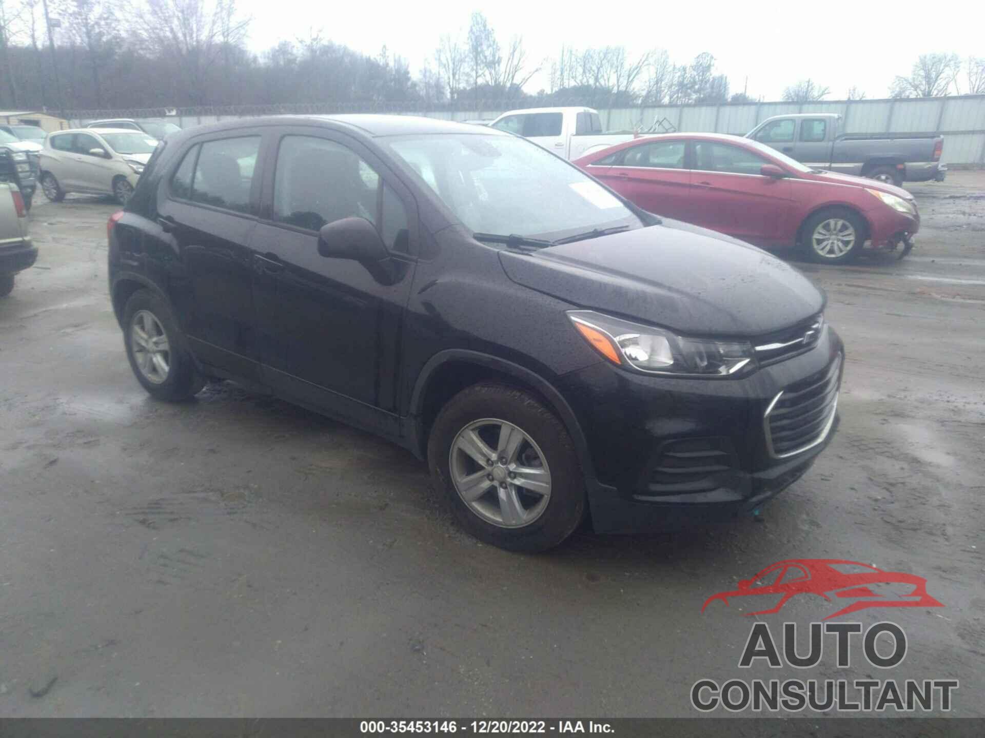 CHEVROLET TRAX 2020 - 3GNCJKSB0LL289450