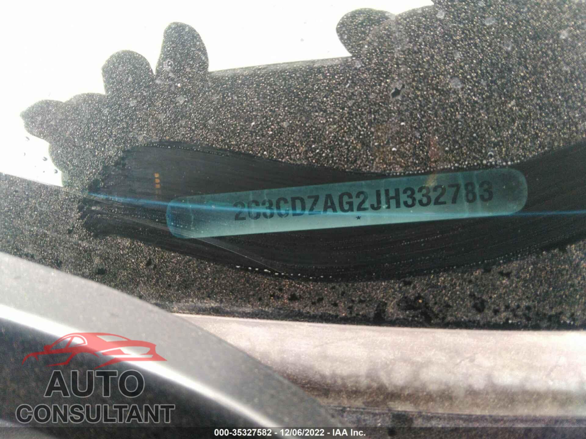 DODGE CHALLENGER 2018 - 2C3CDZAG2JH332783
