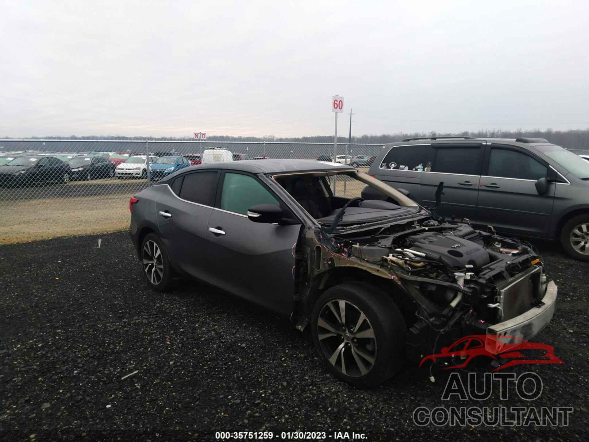 NISSAN MAXIMA 2017 - 1N4AA6APXHC442137