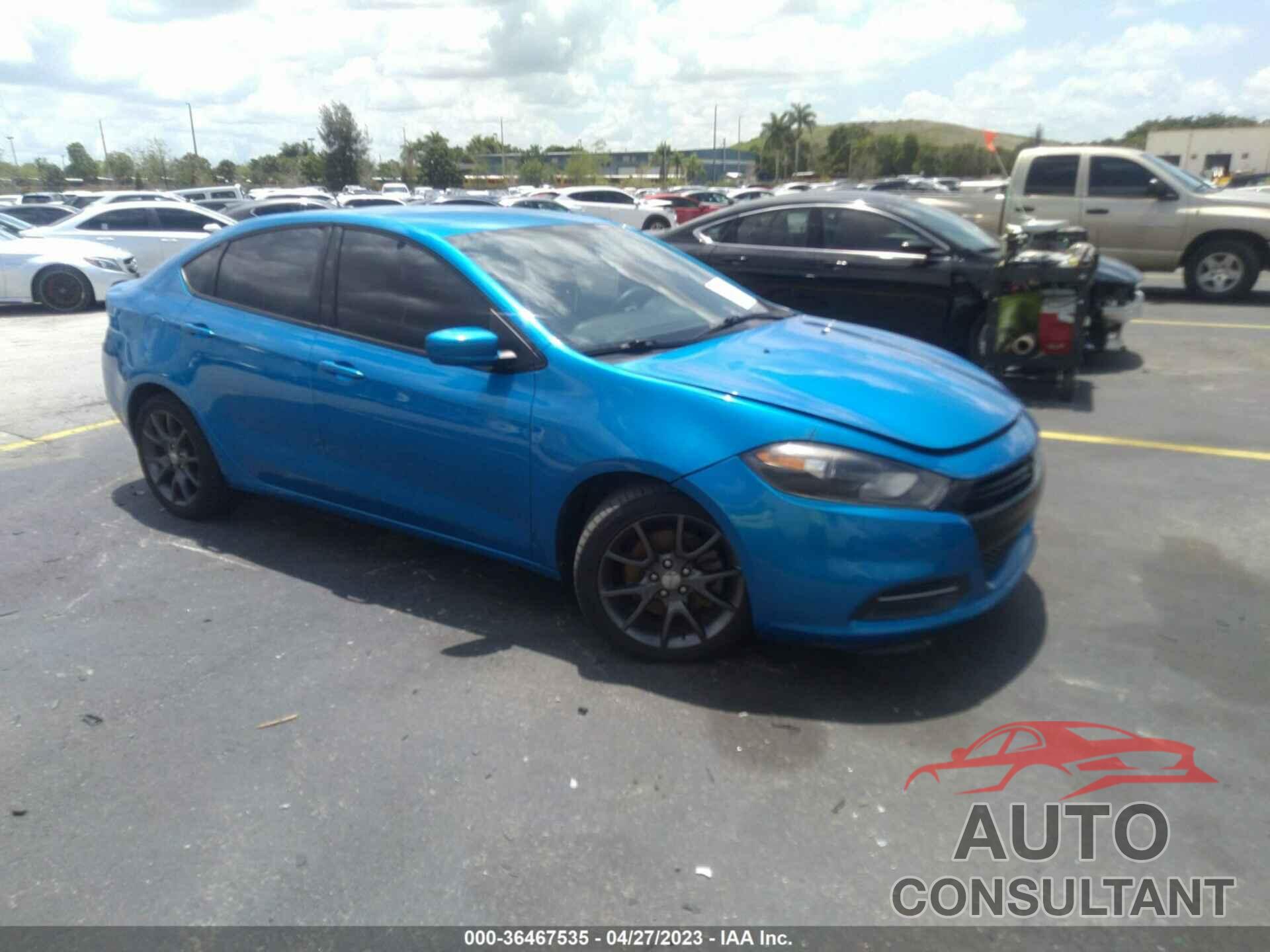 DODGE DART 2016 - 1C3CDFAAXGD555718