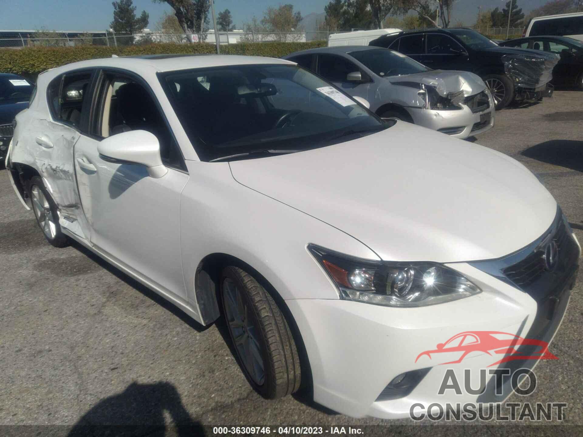 LEXUS CT 200H 2015 - JTHKD5BH9F2233609