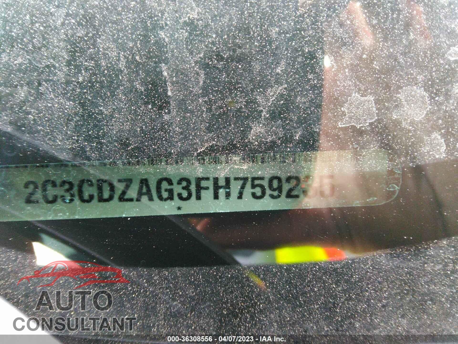 DODGE CHALLENGER 2015 - 2C3CDZAG3FH759235