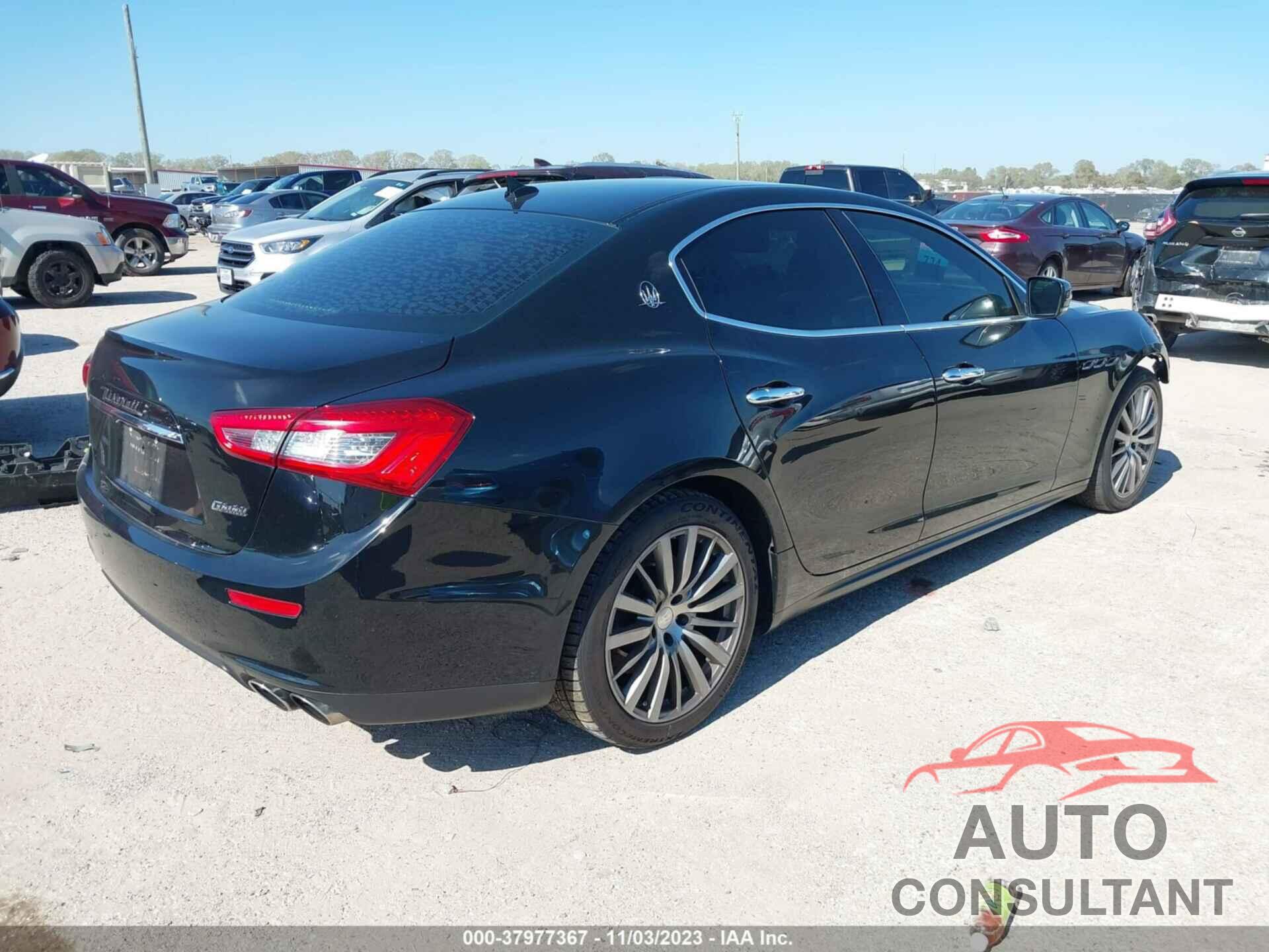 MASERATI GHIBLI 2016 - ZAM57RSA3G1189724