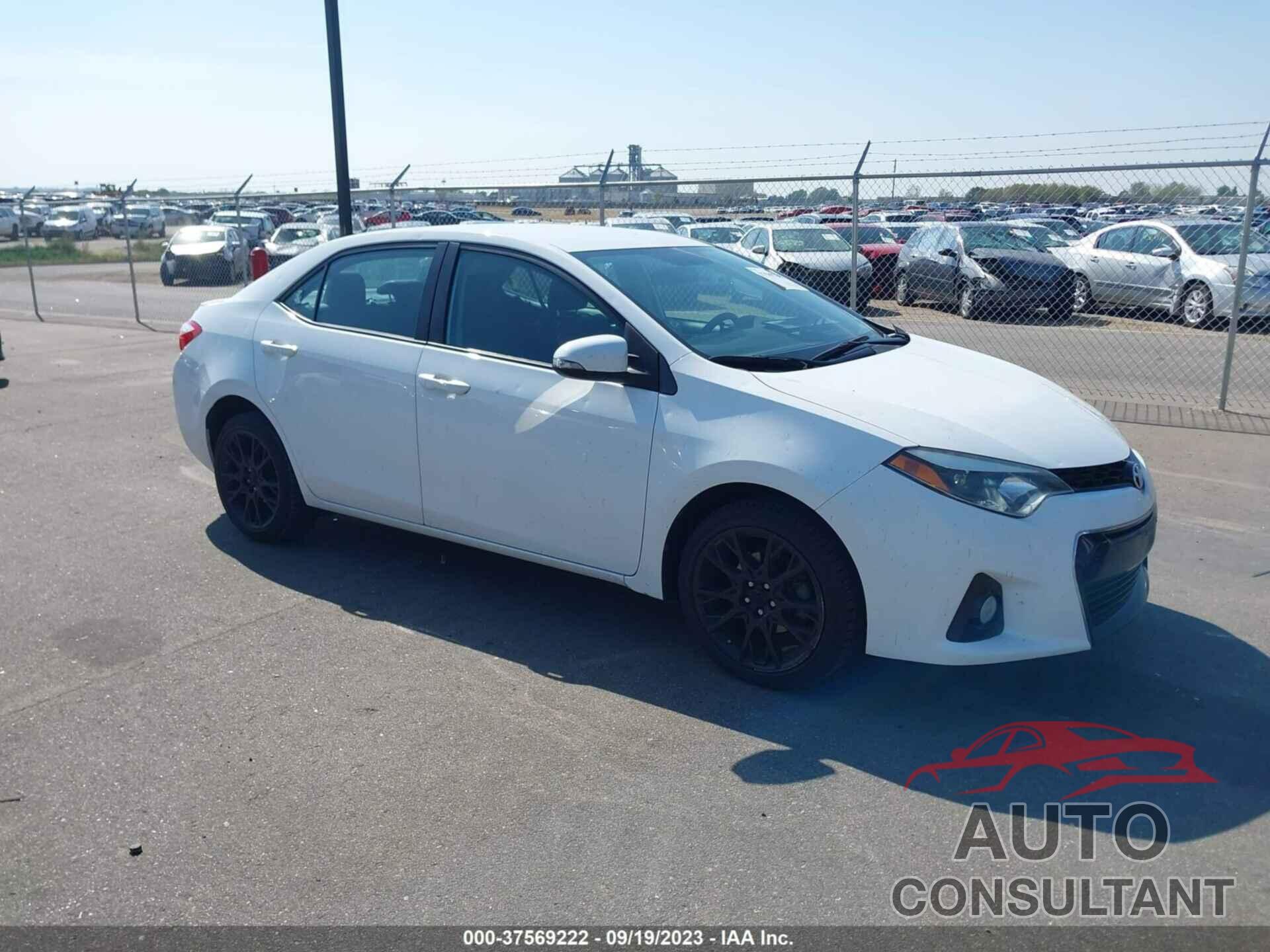 TOYOTA COROLLA 2016 - 2T1BURHE9GC583461