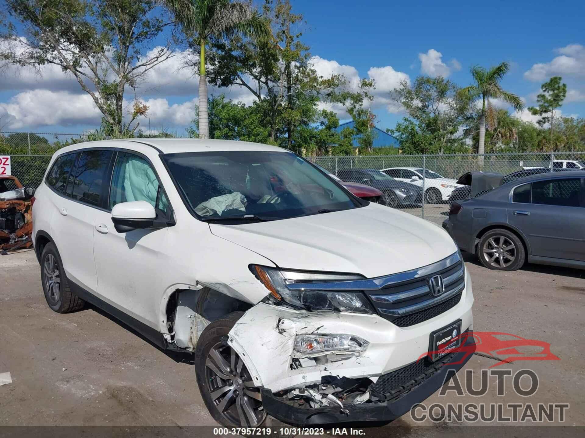 HONDA PILOT 2018 - 5FNYF6H35JB027104