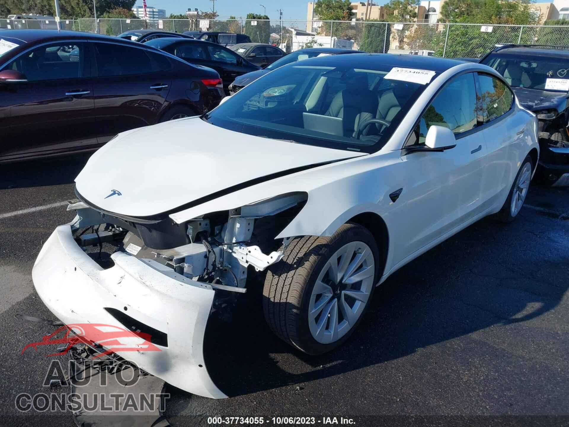 TESLA MODEL 3 2022 - 5YJ3E1EA0NF257500
