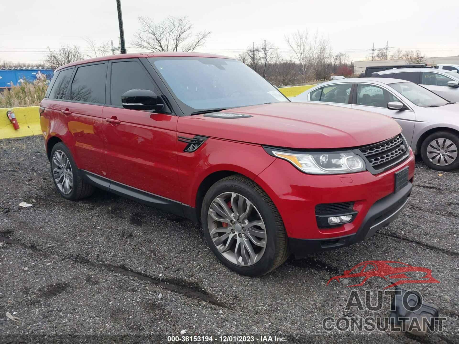 LAND ROVER RANGE ROVER SPORT 2016 - SALWR2EF9GA551386