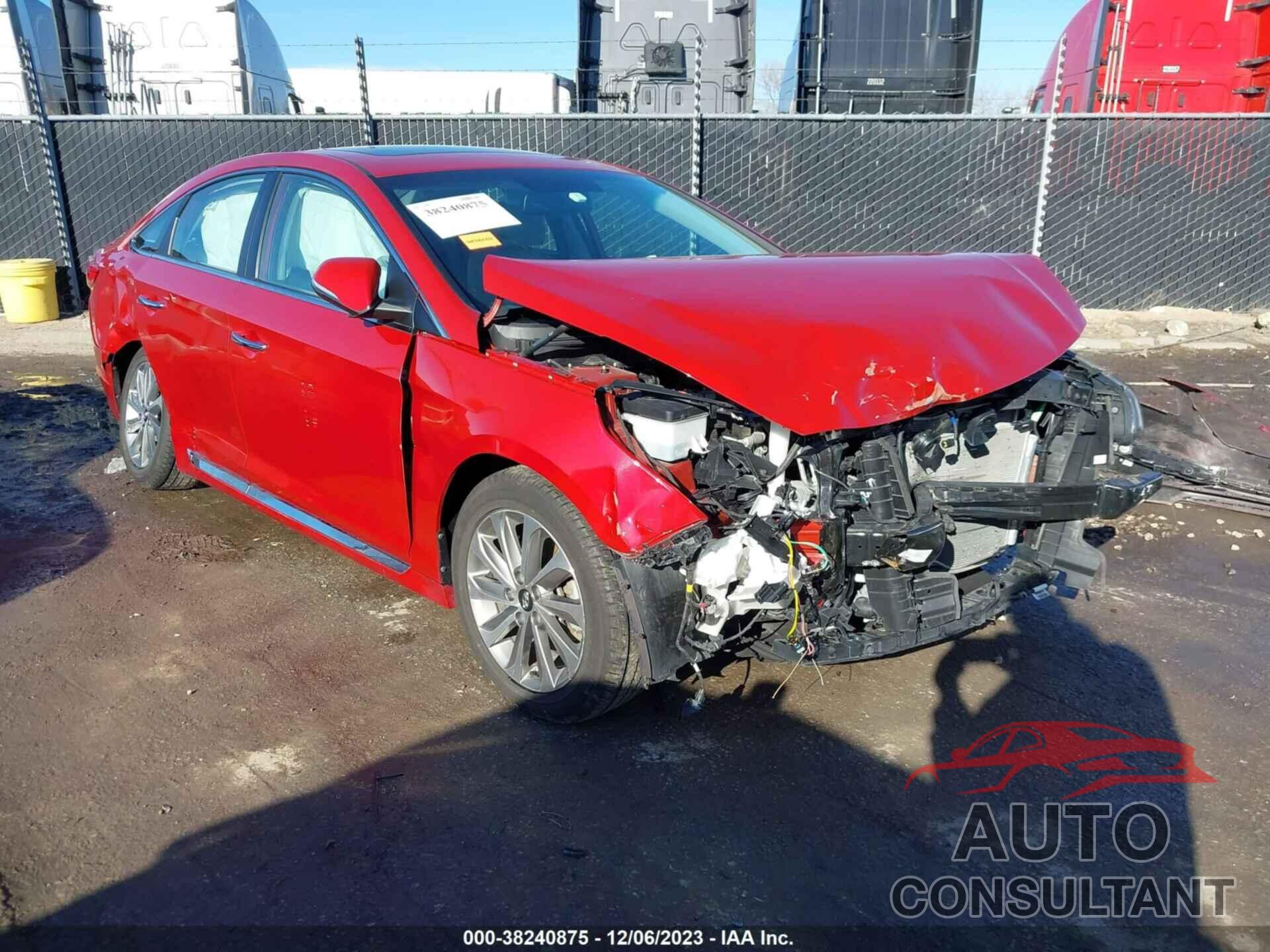 HYUNDAI SONATA 2017 - 5NPE34AF5HH591481