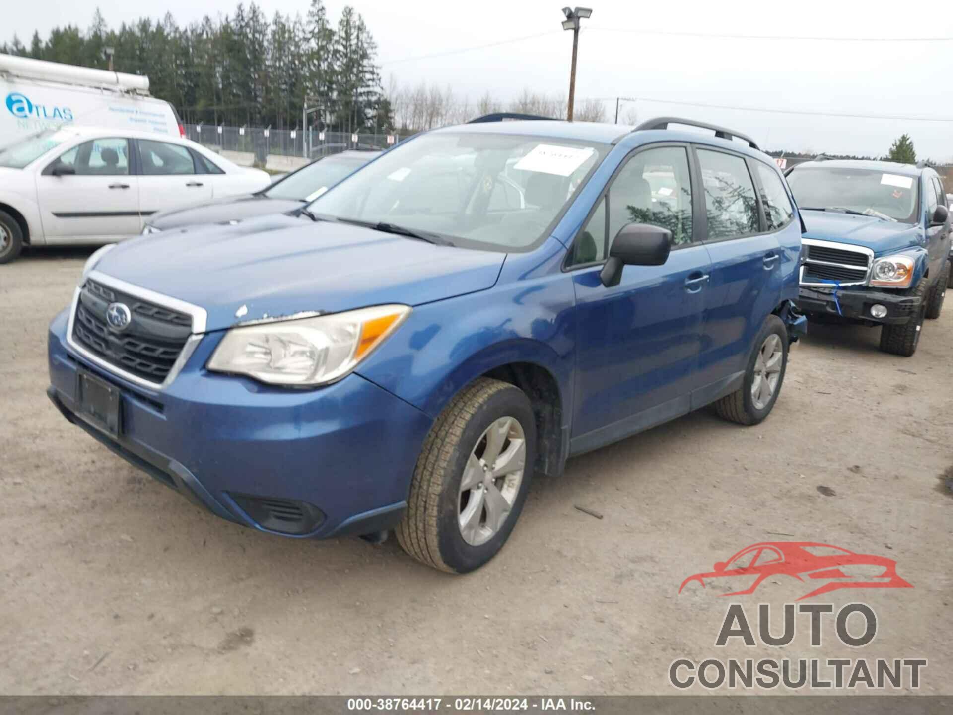 SUBARU FORESTER 2016 - JF2SJABC1GH456167