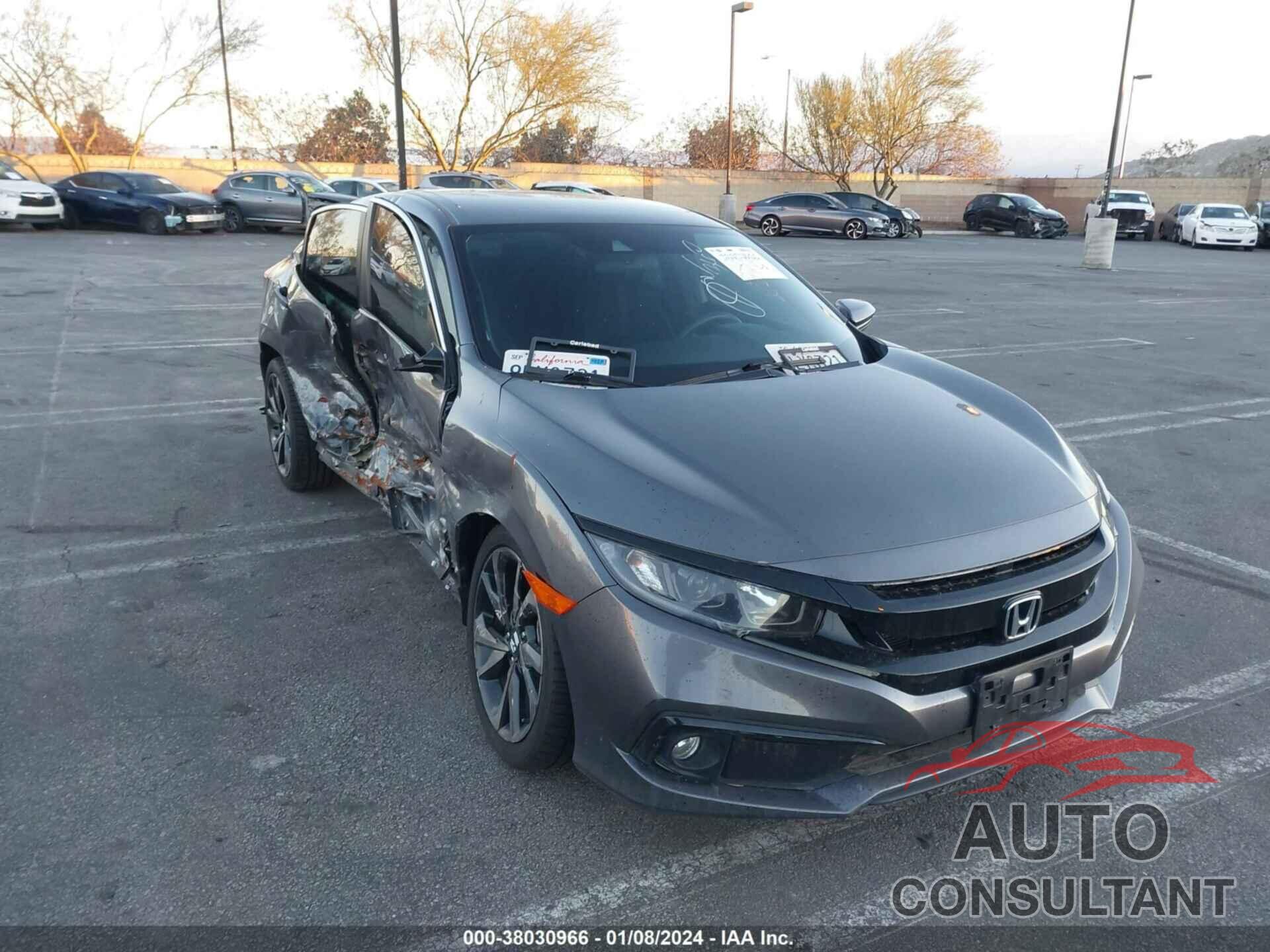 HONDA CIVIC 2019 - 2HGFC2F89KH589091