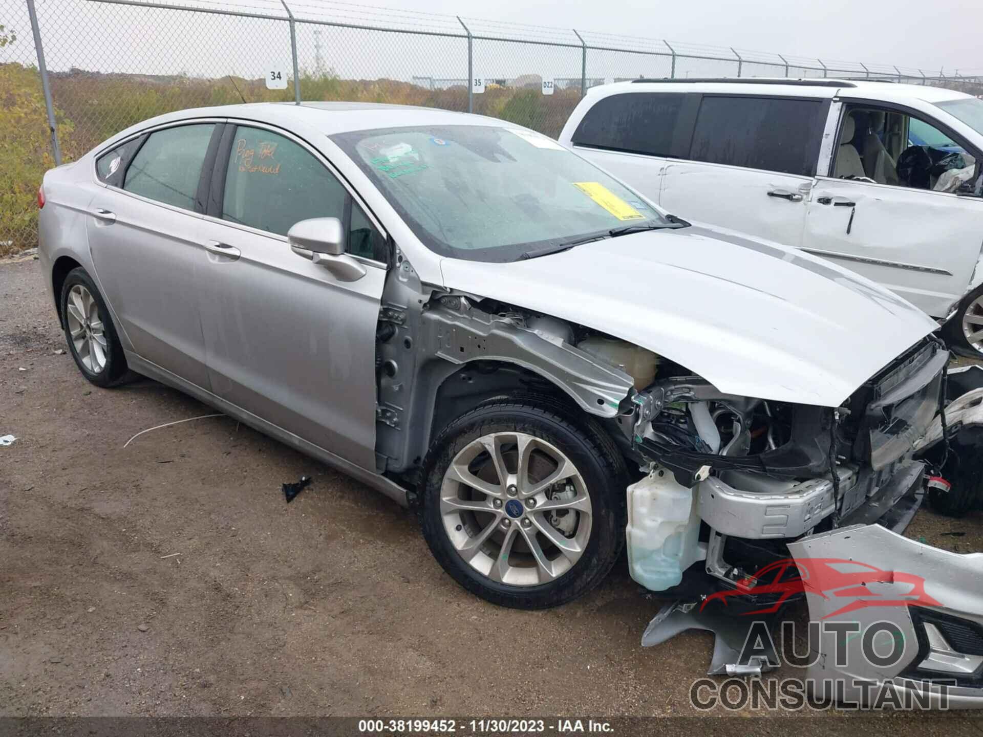 FORD FUSION ENERGI 2019 - 3FA6P0SU3KR208887