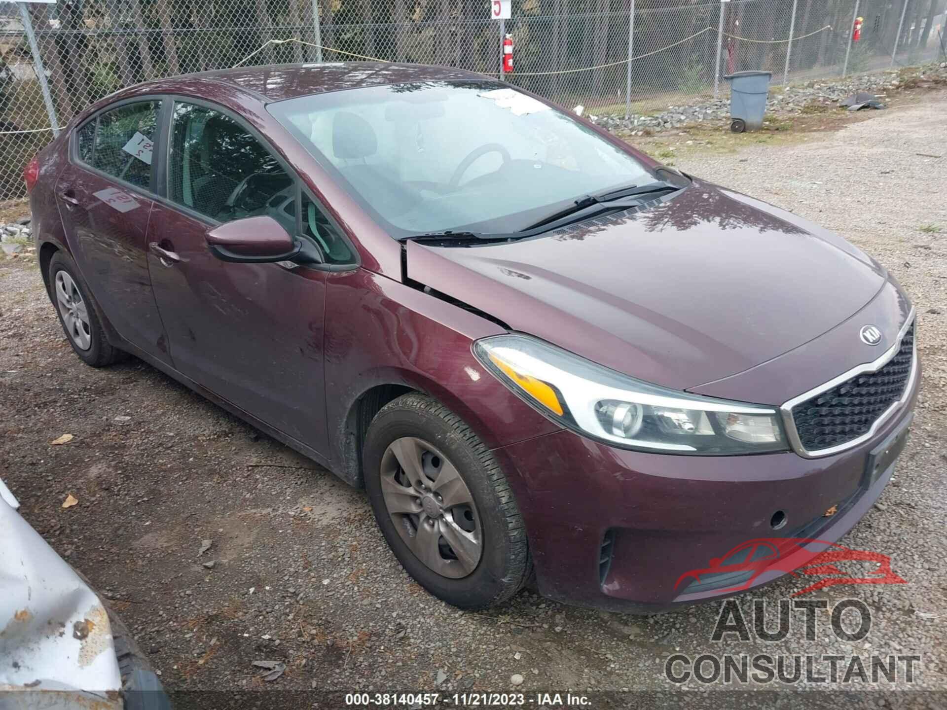 KIA FORTE 2018 - 3KPFL4A79JE251399