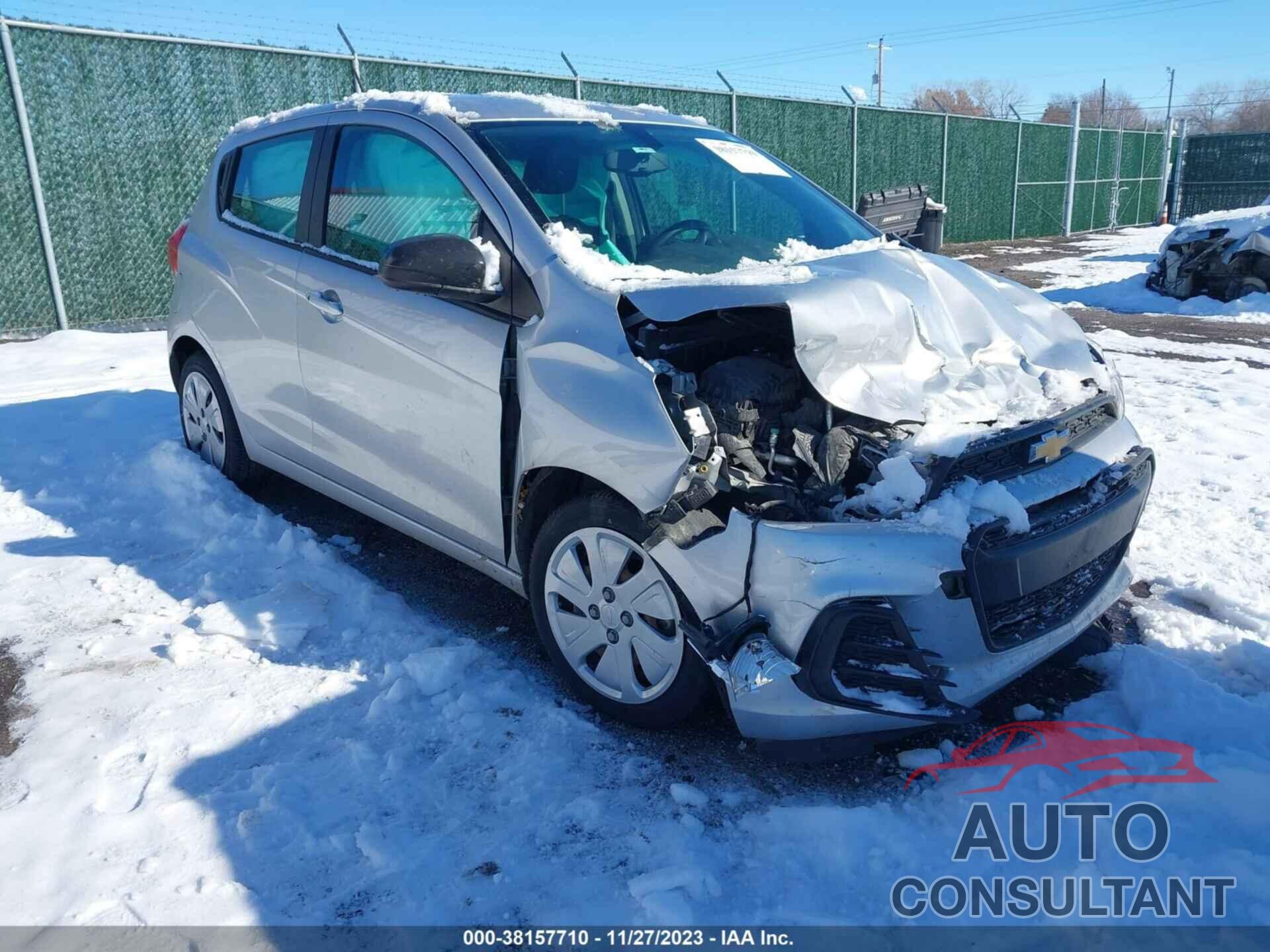 CHEVROLET SPARK 2017 - KL8CB6SA5HC838950