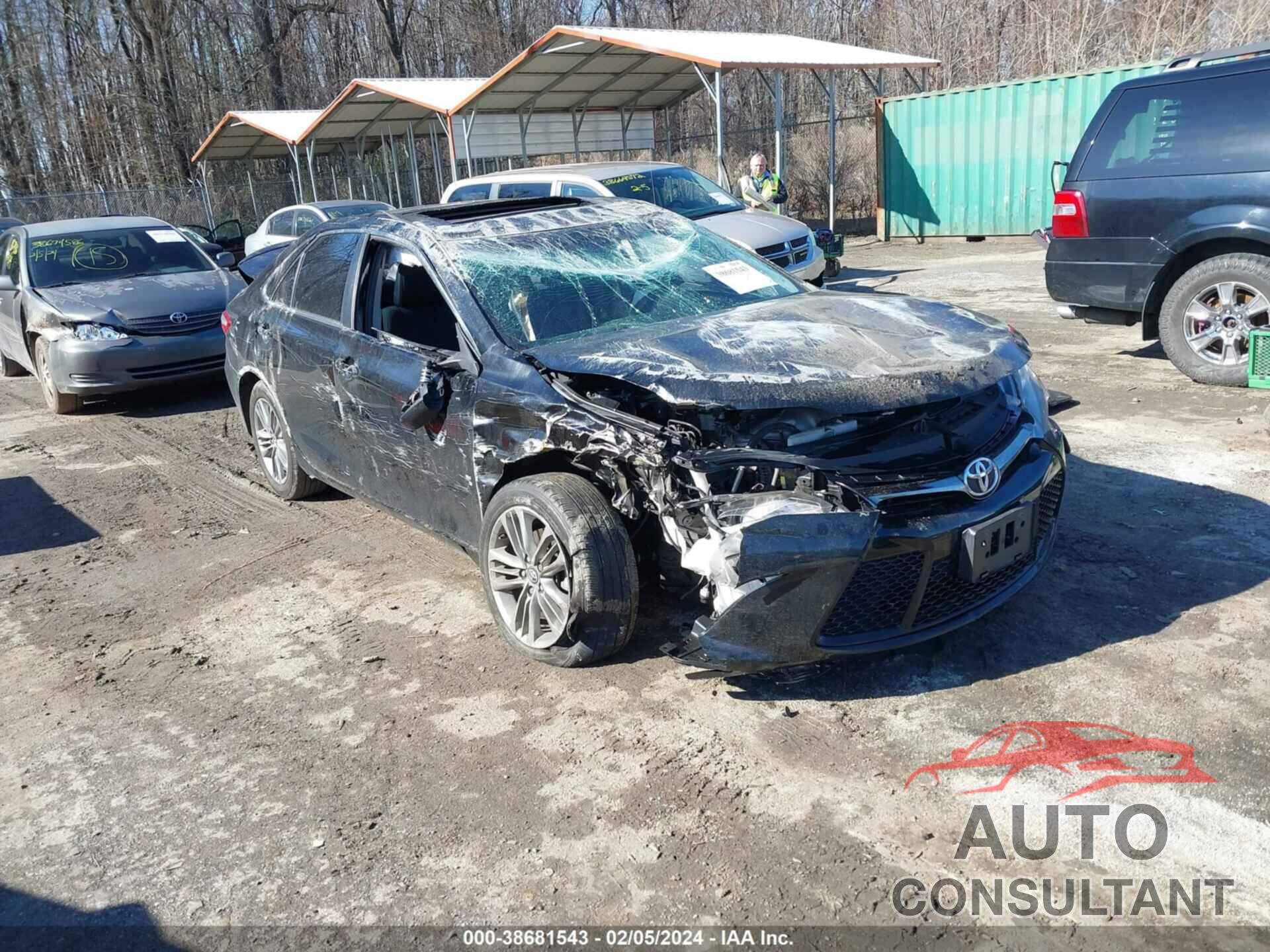 TOYOTA CAMRY 2017 - 4T1BF1FK6HU423638
