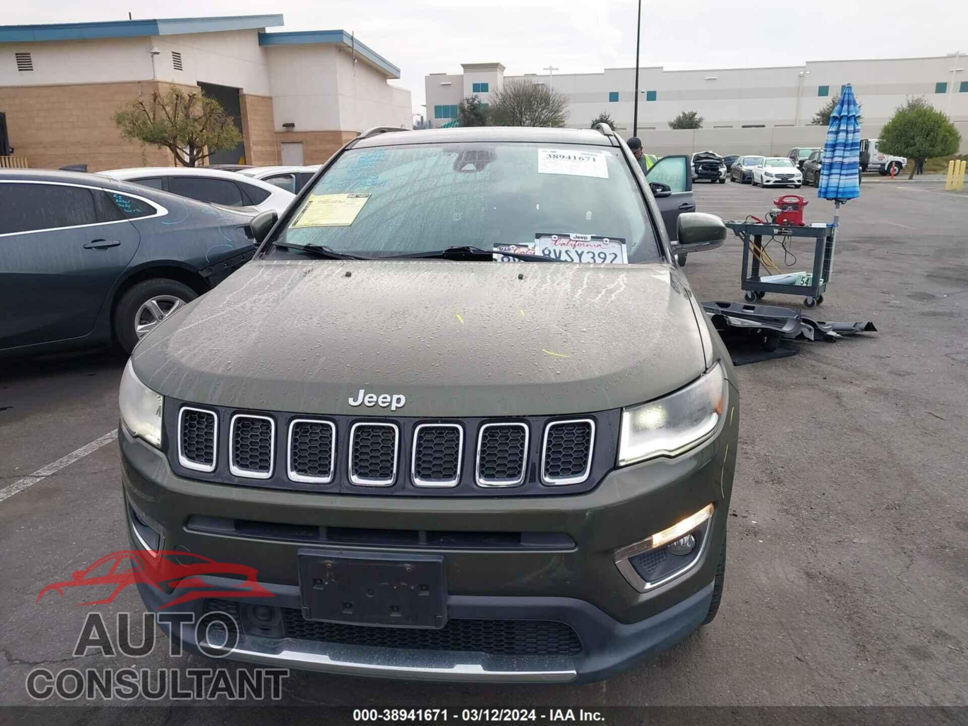 JEEP COMPASS 2017 - 3C4NJDCB2HT634335