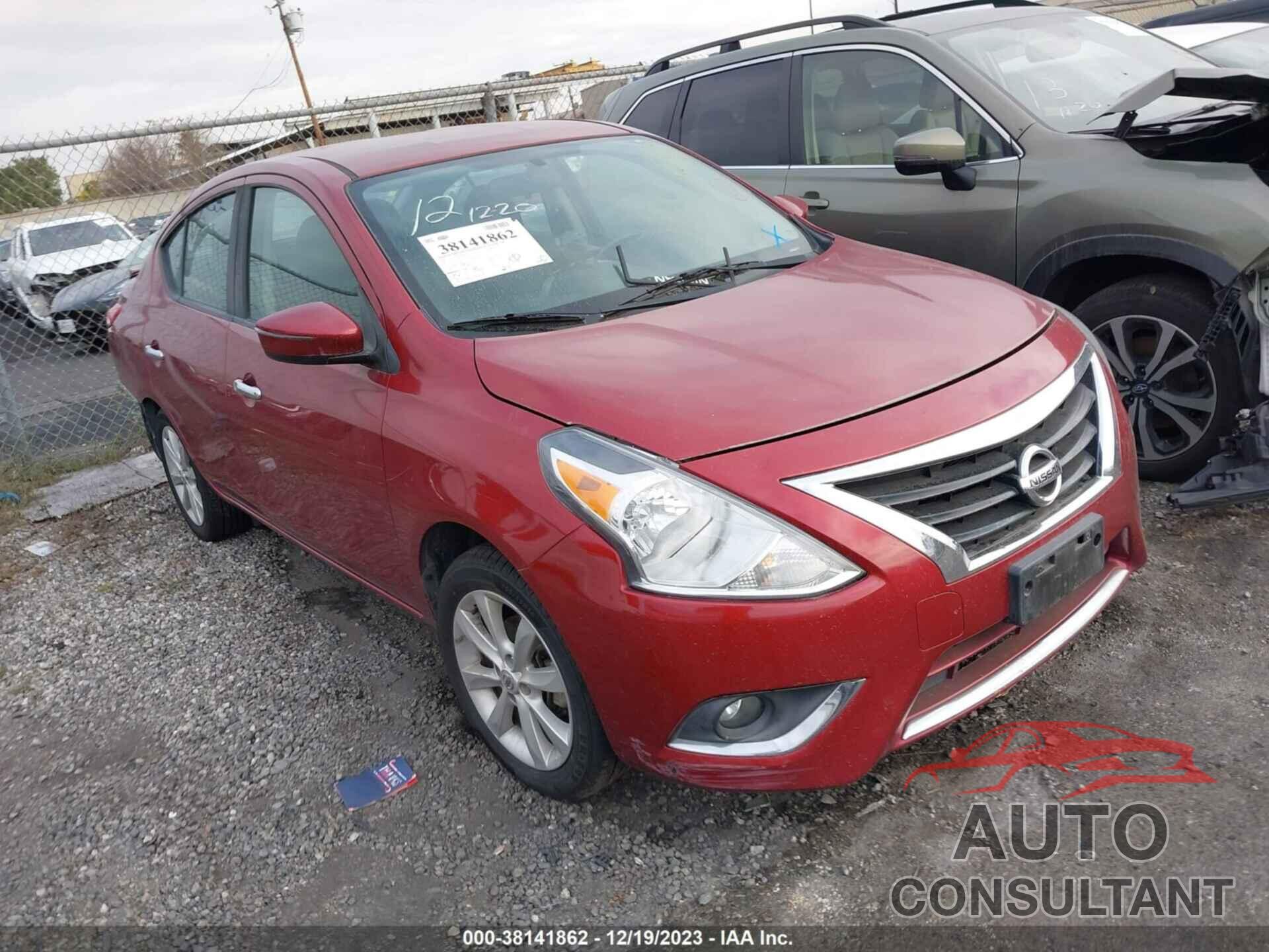 NISSAN VERSA 2017 - 3N1CN7AP2HL845923