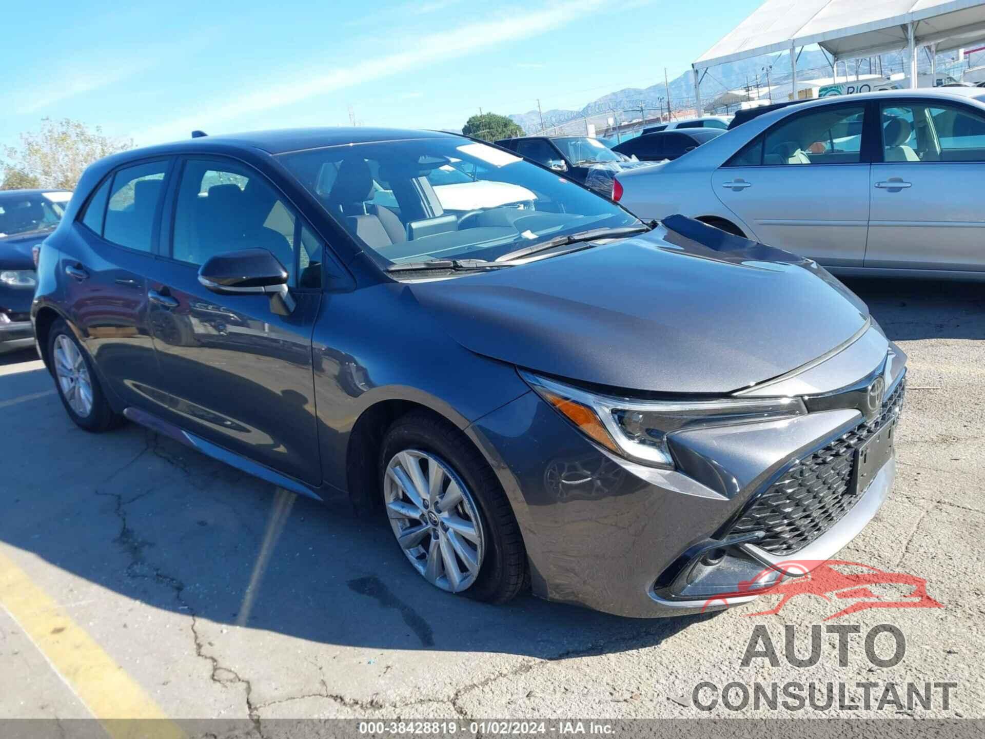 TOYOTA COROLLA 2023 - JTND4MBE4P3196129