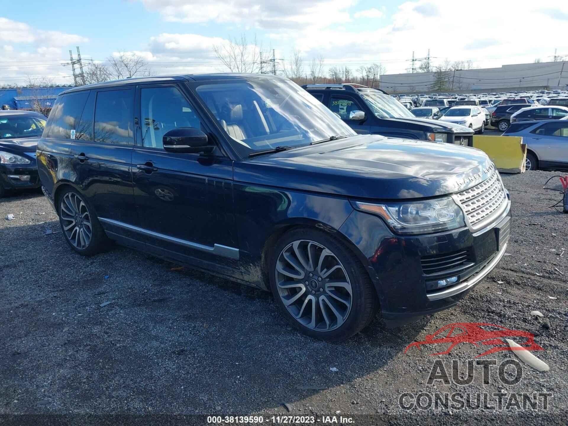 LAND ROVER RANGE ROVER 2016 - SALGS2EF7GA267201