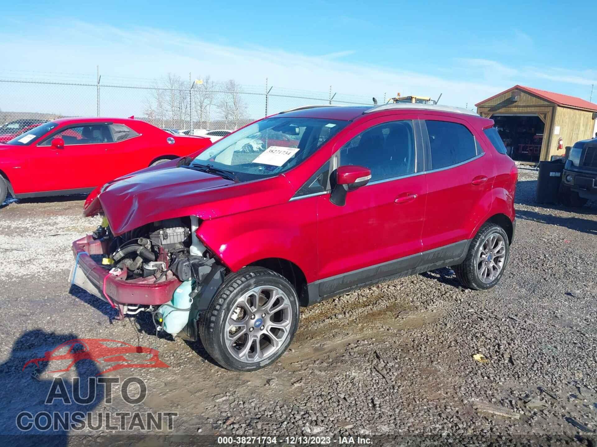 FORD ECOSPORT 2020 - MAJ6S3KL4LC326695
