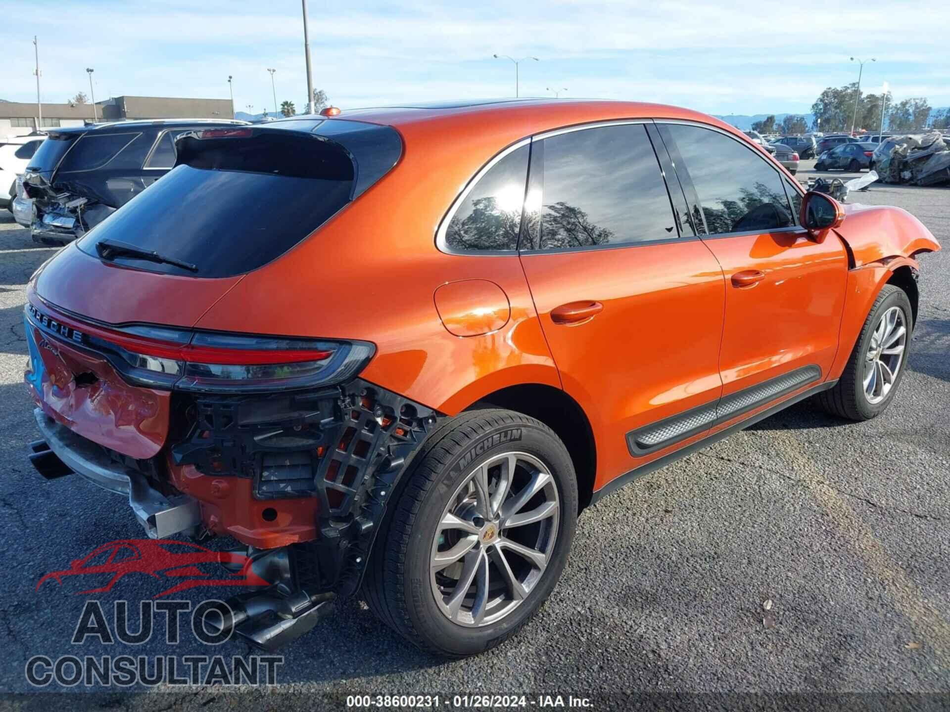 PORSCHE MACAN 2022 - WP1AA2A57NLB09504