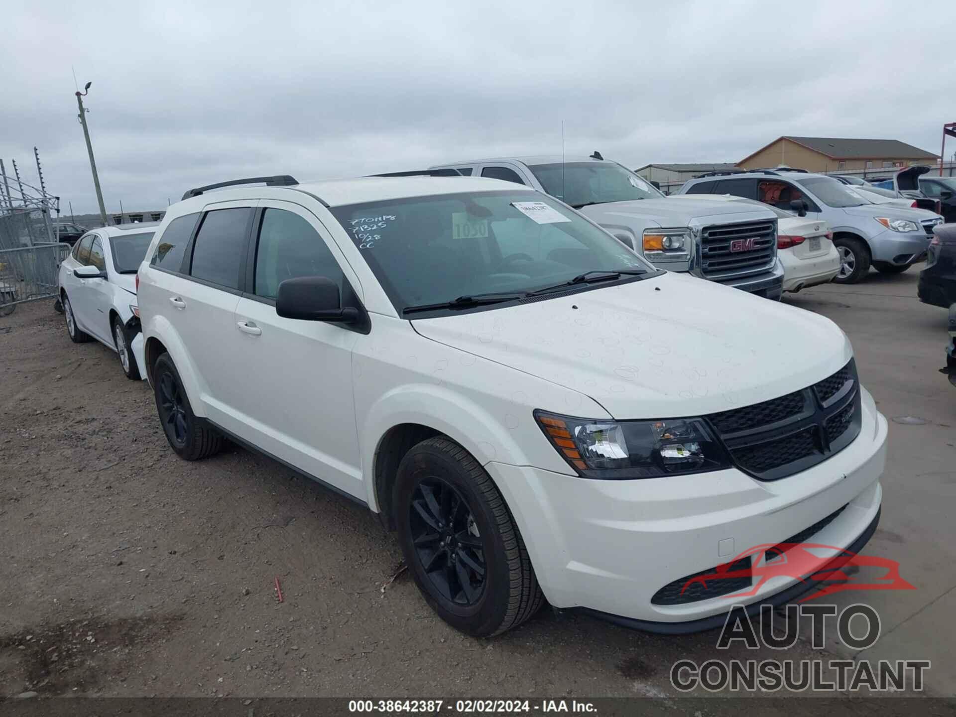 DODGE JOURNEY 2020 - 3C4PDCAB6LT273388